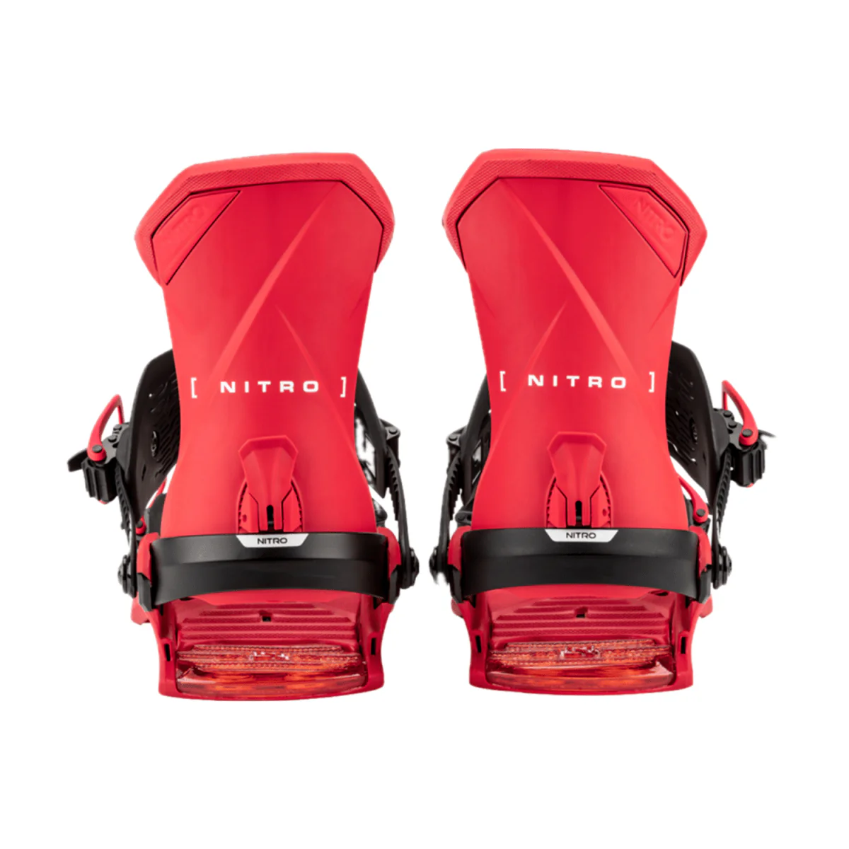 Nitro Men's Team Snowboard Bindings 2026 Vivid Red - Image 3