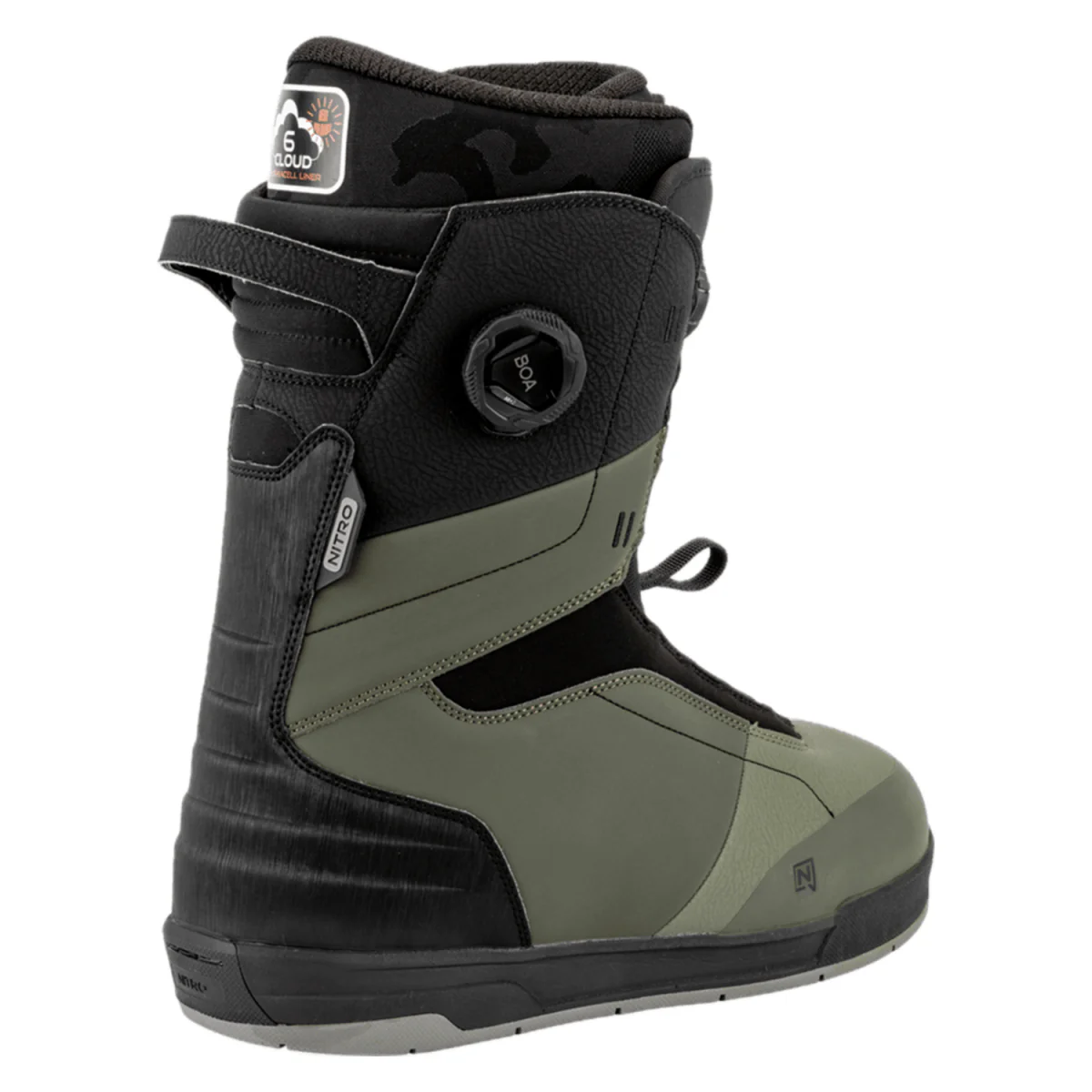 Nitro Men's Venture BOA Snowboard Boots 2026 Shadow/Black - Image 2