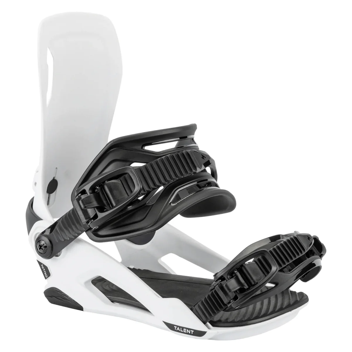 Nitro Talent Snowboard Bindings 2026 White - Image 2