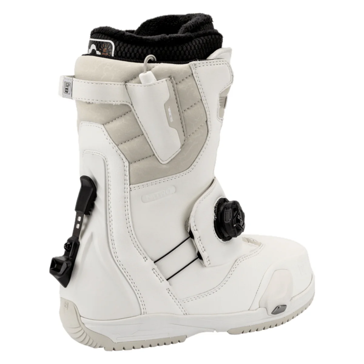 Nitro Women's Cave Step On TLS Snowboard Boots 2026 White - Image 2