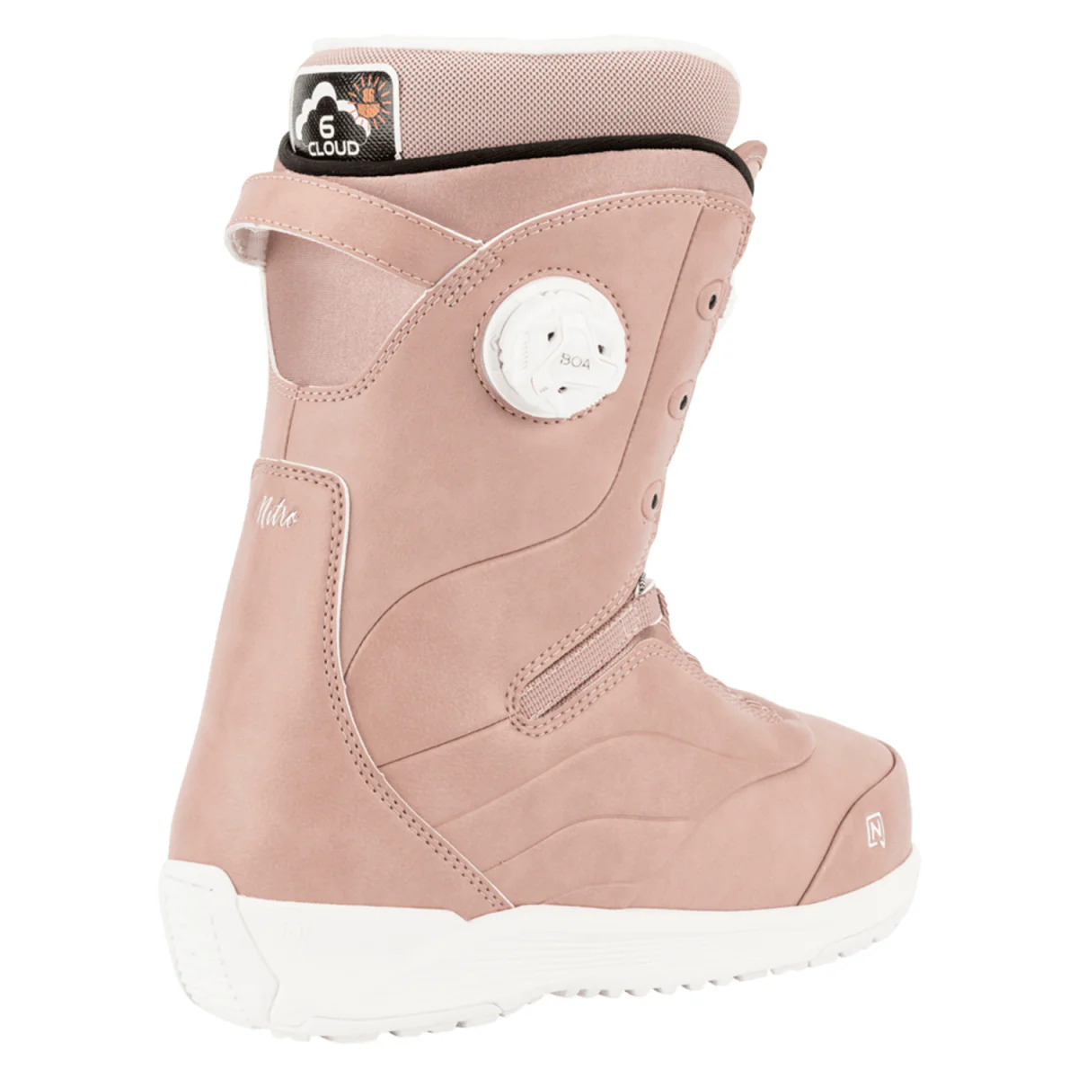 Nitro Women's Crown BOA Snowboard Boots 2026 Rose - Image 2