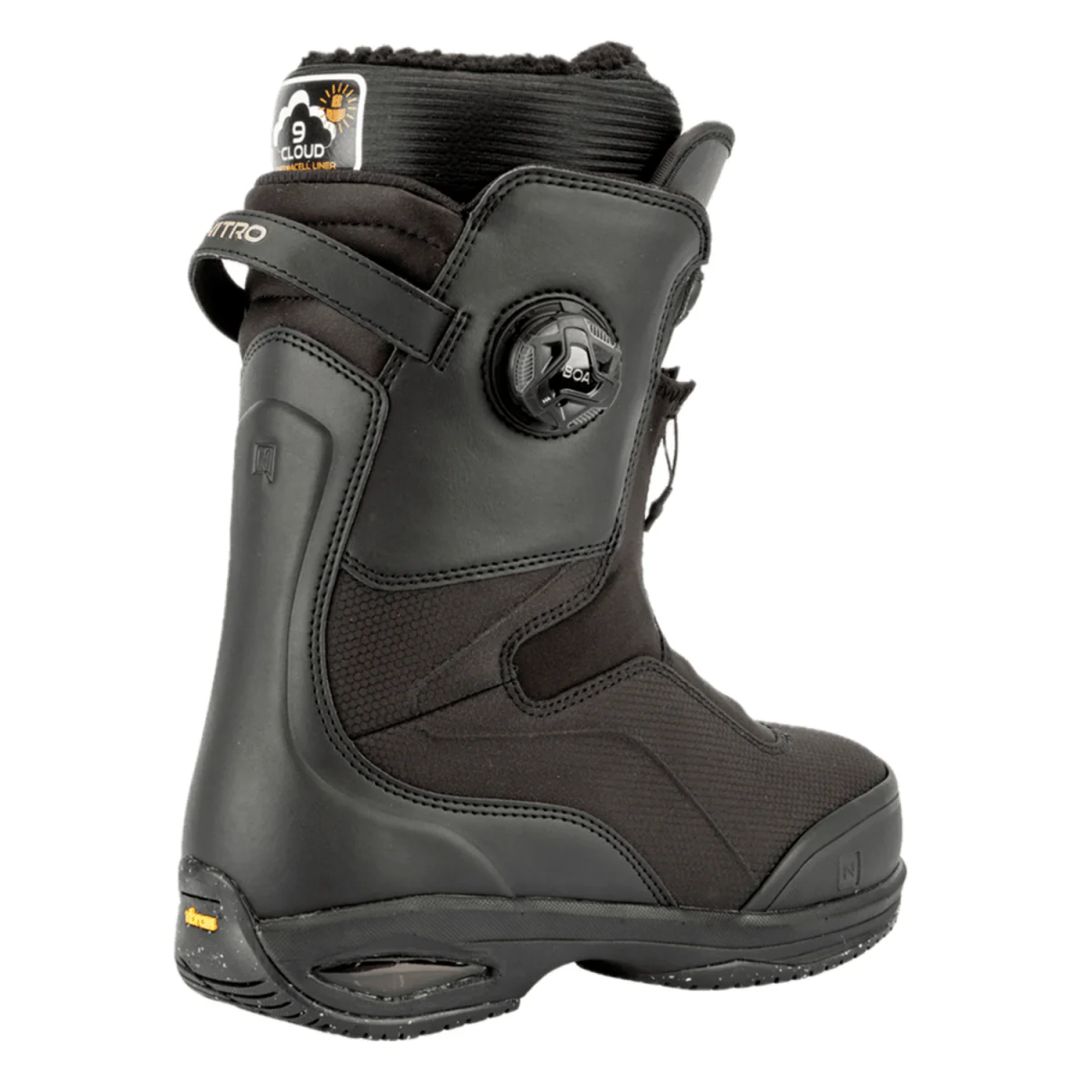 Nitro Women's Fate BOA Snowboard Boots 2026 Black - Image 2