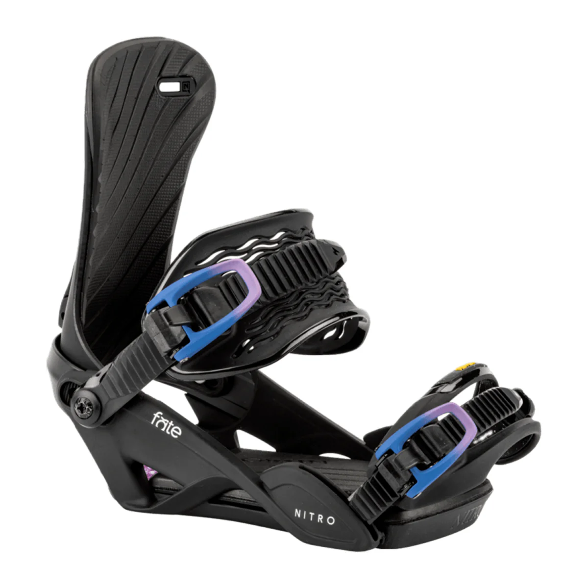 Nitro Women's Fate Snowboard Bindings 2026 Ultra Black - Image 2