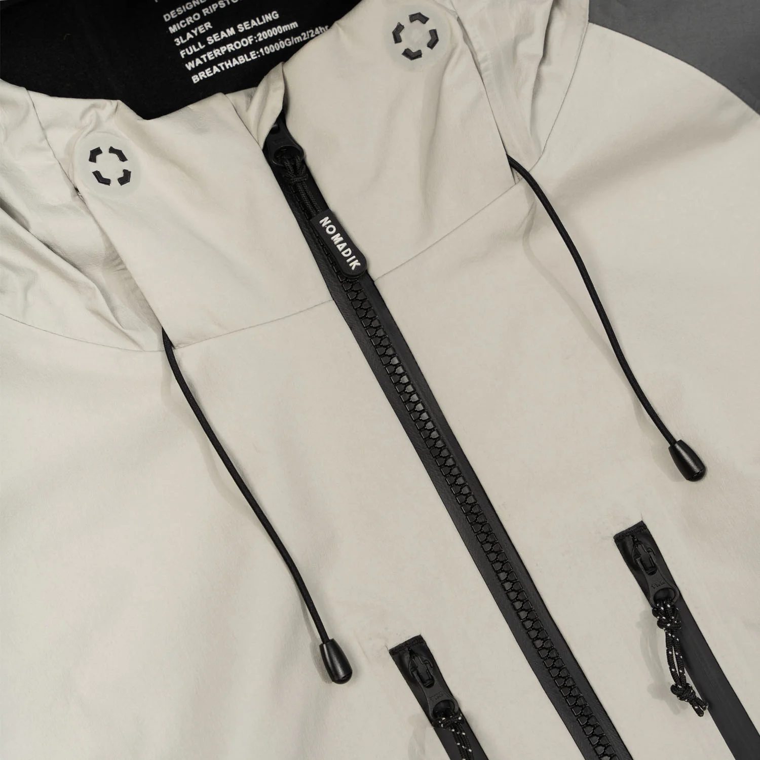 Nomadik Glitch Jacket 2026 Grey/Light Grey - Image 5
