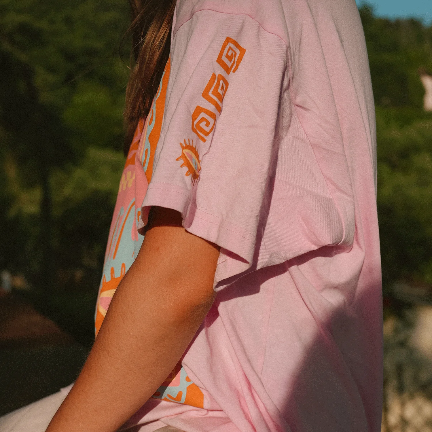 Notice the Reckless Women's Good Vibes Oversized T Shirt - Image 2