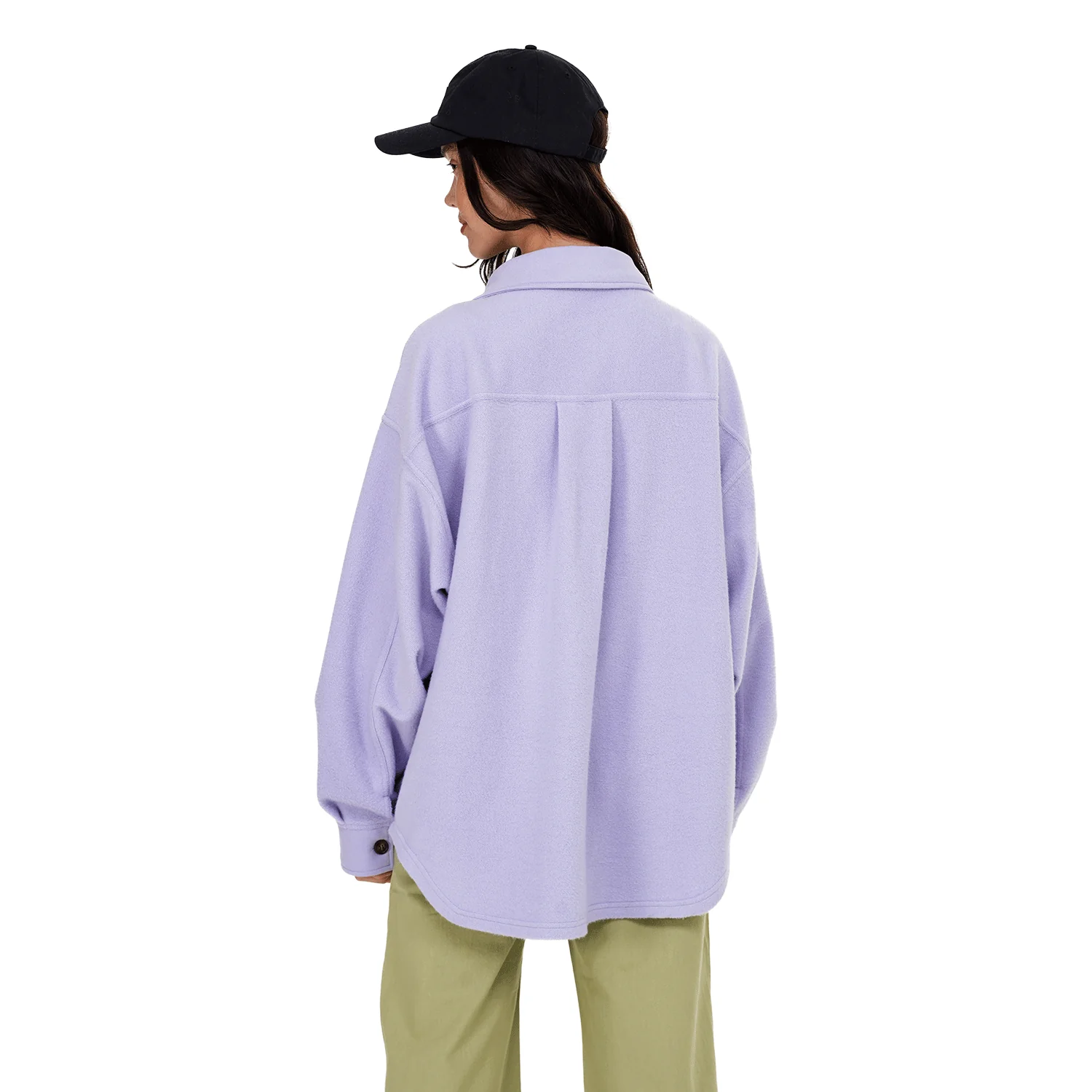 Notice the Reckless Women's Lilac Shacket - Image 2