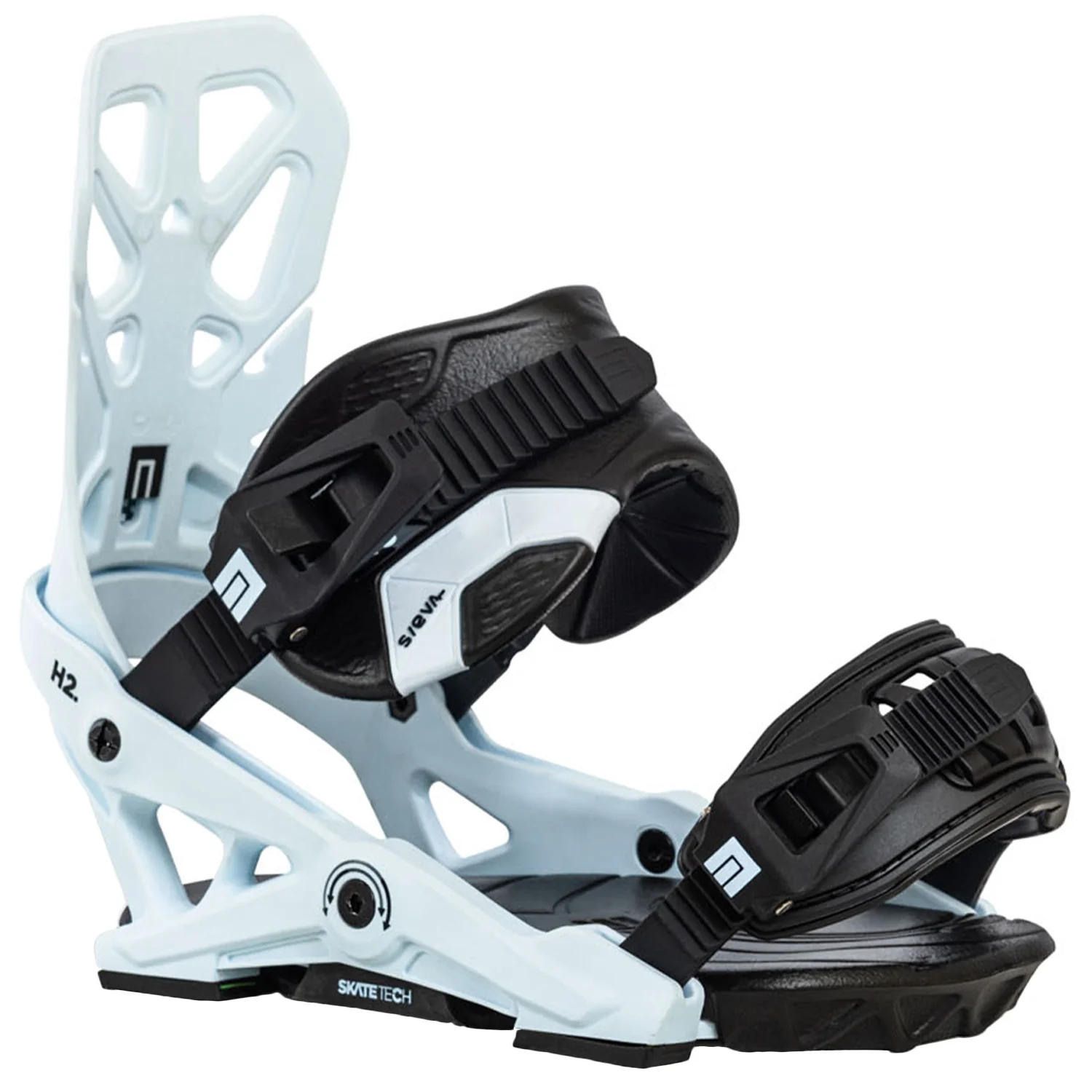 Now Brigade Snowboard Bindings 2023 Periwinkle - Image 2