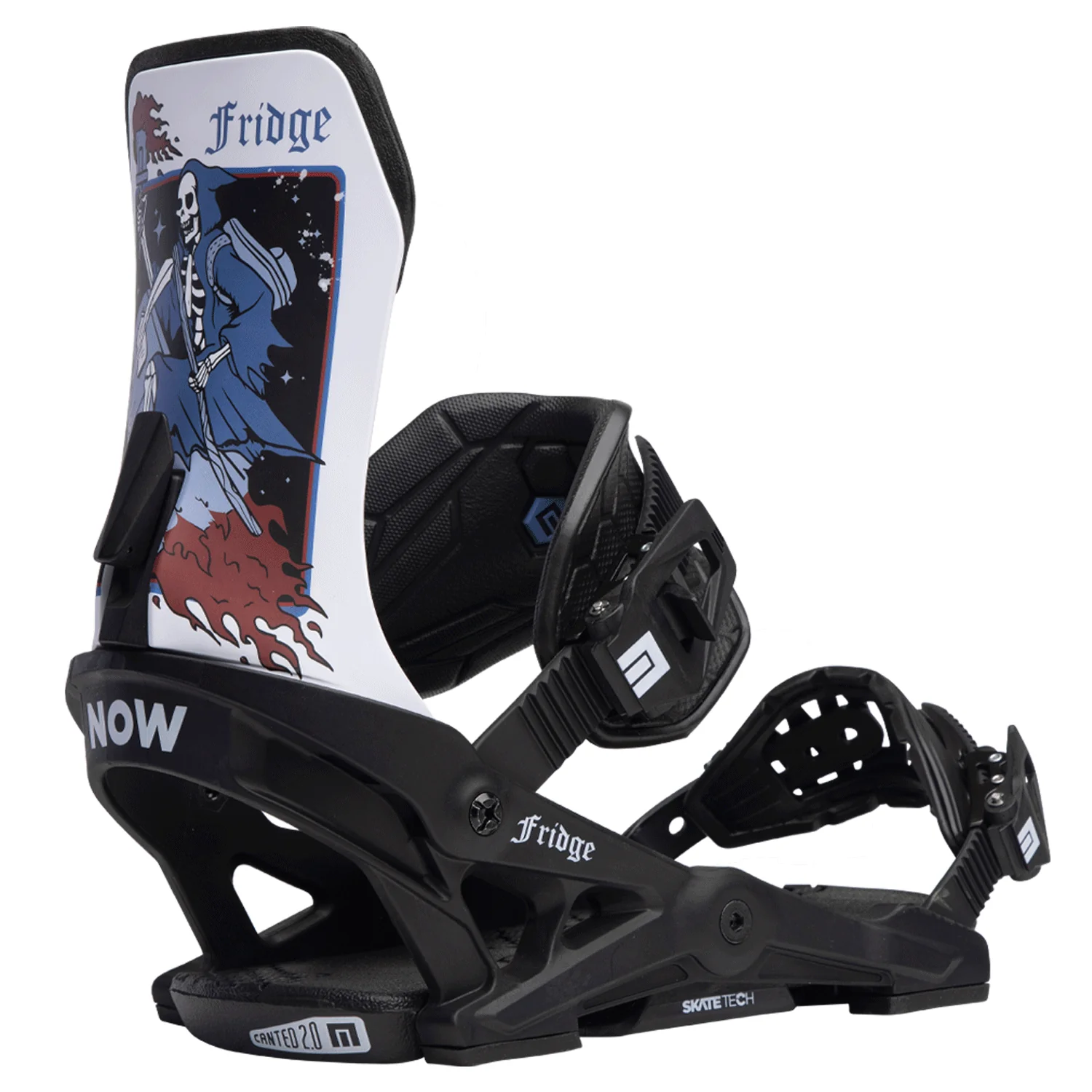 Now Men's Fridge Snowboard Bindings 2024 Black - Image 2