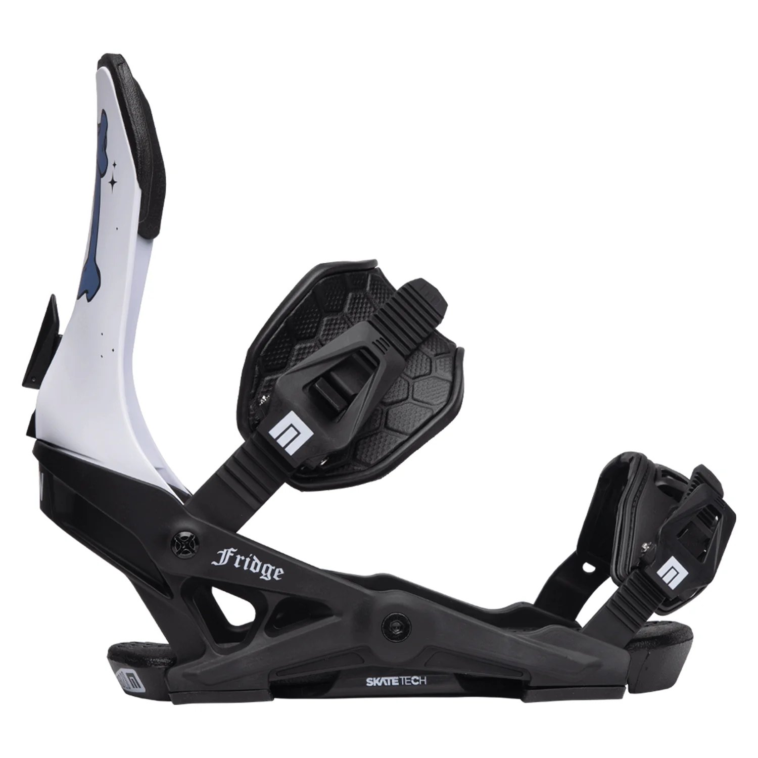 Now Men's Fridge Snowboard Bindings 2024 Black - Image 6