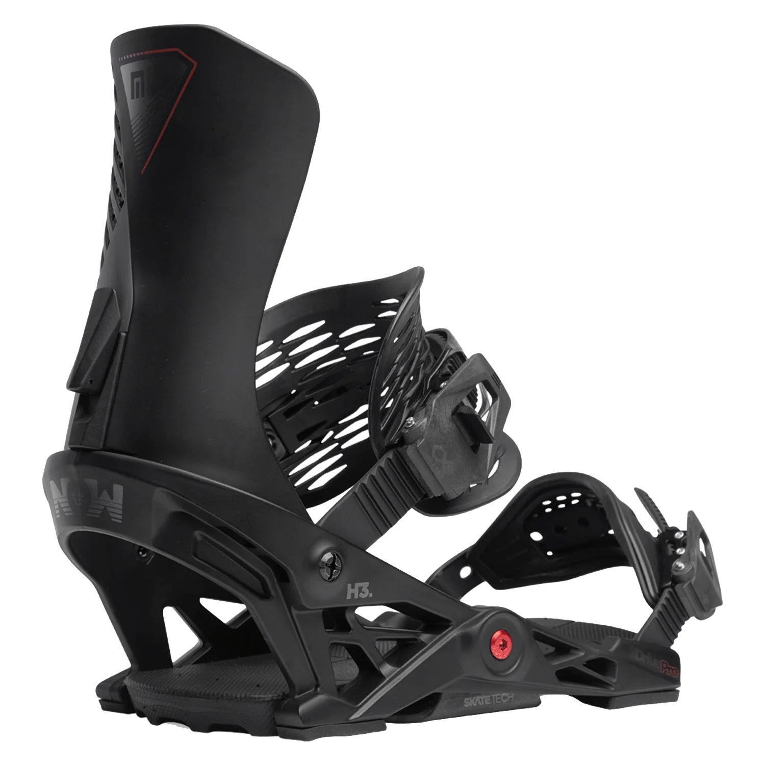 Now Men's Drive Pro Snowboard Bindings 2024 Black - Image 2