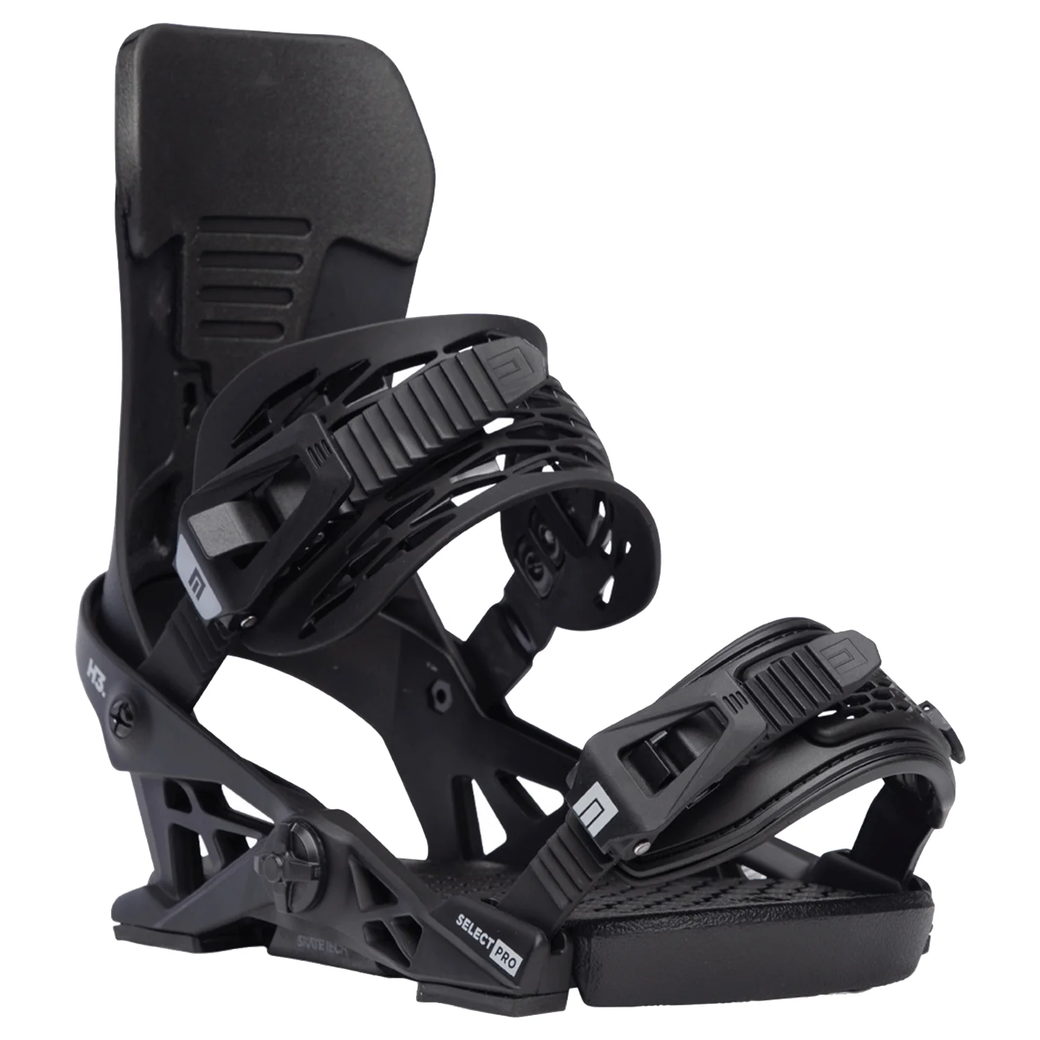 Now Men's Select Pro Snowboard Bindings 2024 Black - Image 2
