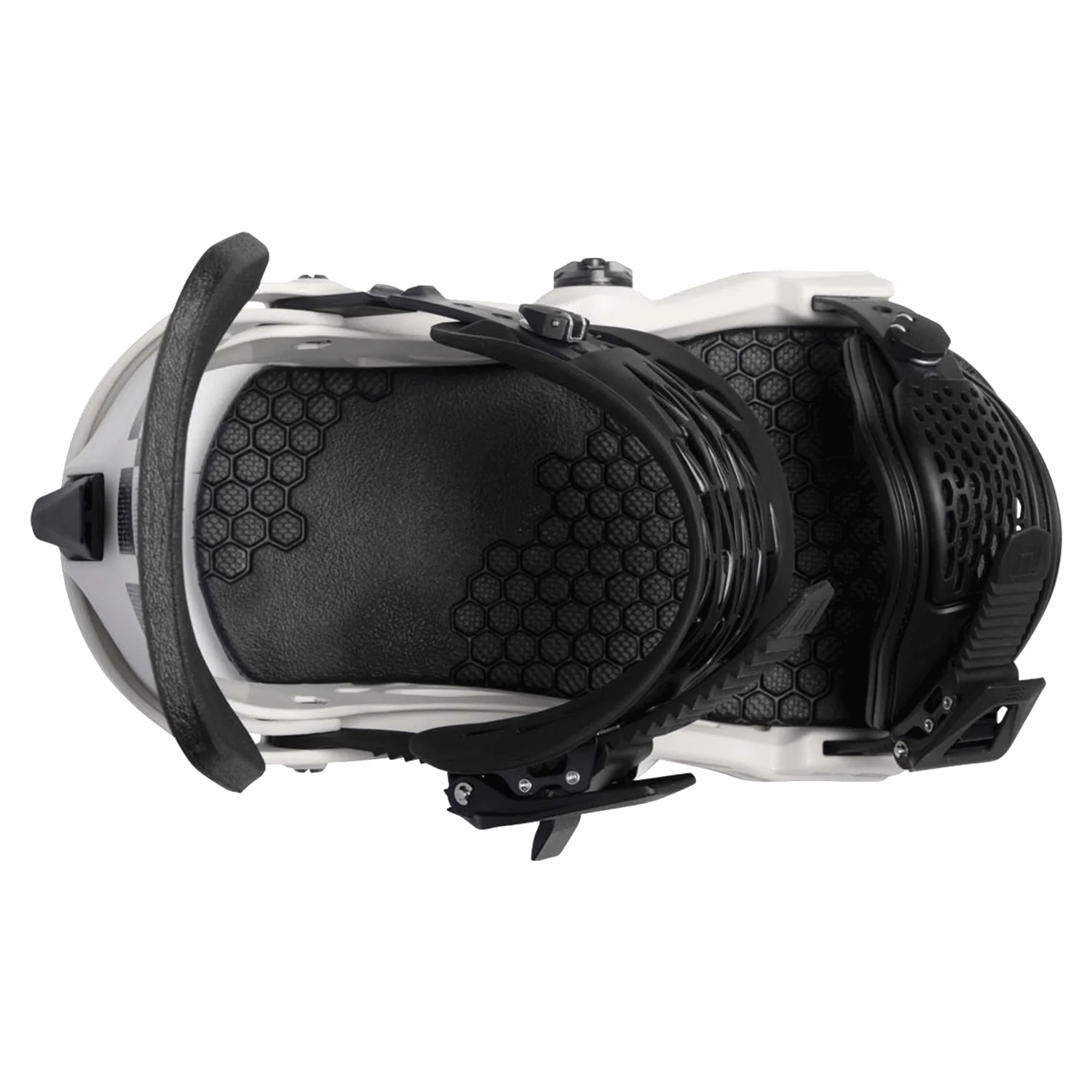 Now Men's Select Pro Snowboard Bindings 2024 Silver Grey - Image 3