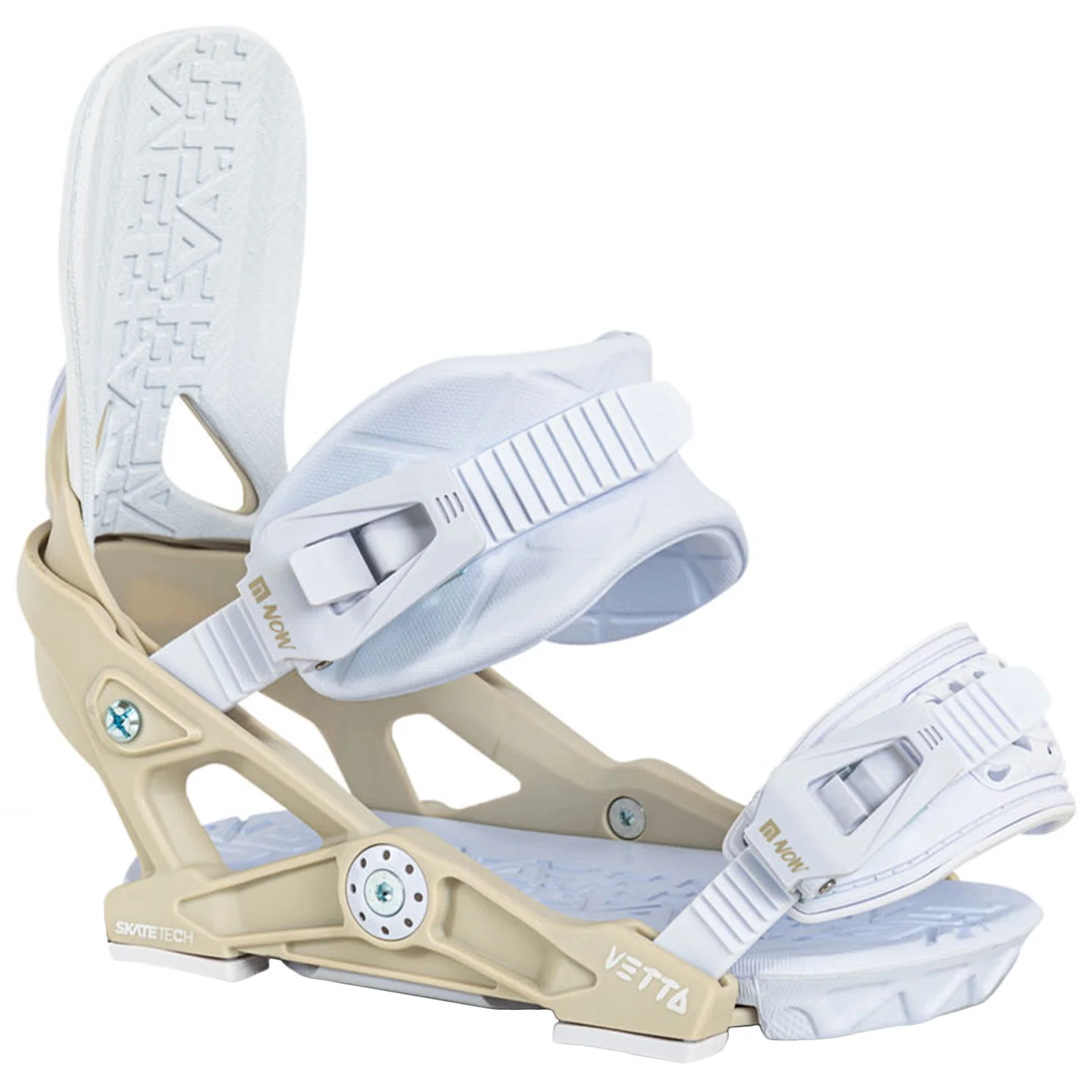 Now Vetta Snowboard Bindings 2023 Tan - Image 2