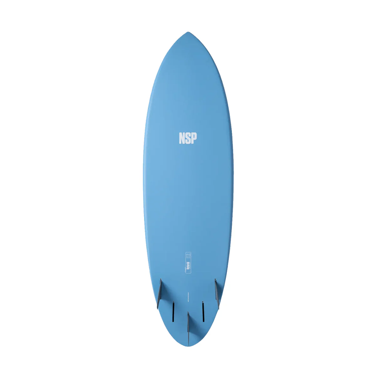 NSP Hybrid Surfboard Elements HDT Powder Blue Futures 6'6" - Image 2
