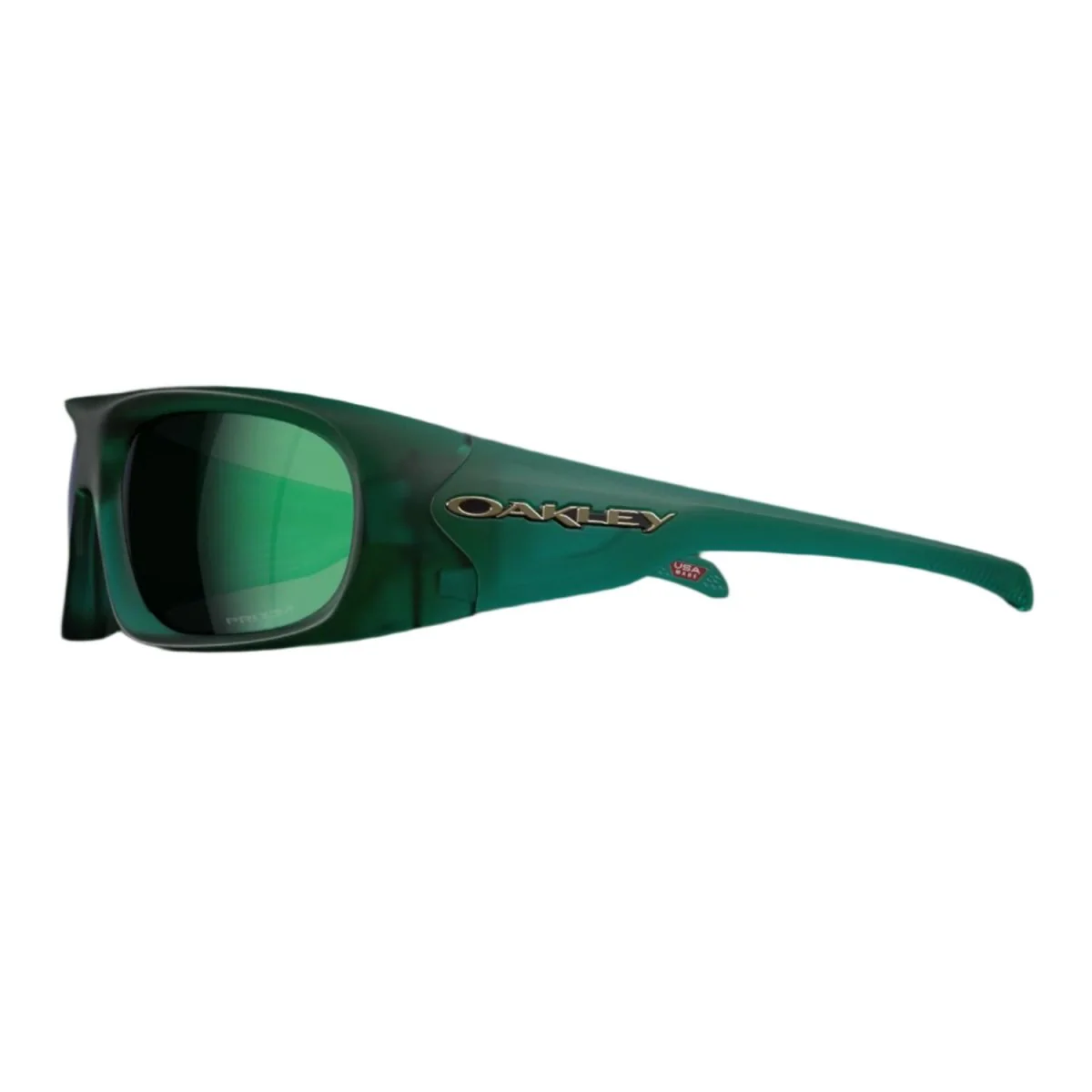 Oakley Belleville Sunglasses Matte Transparent Viridian/Prizm Jade - Image 3