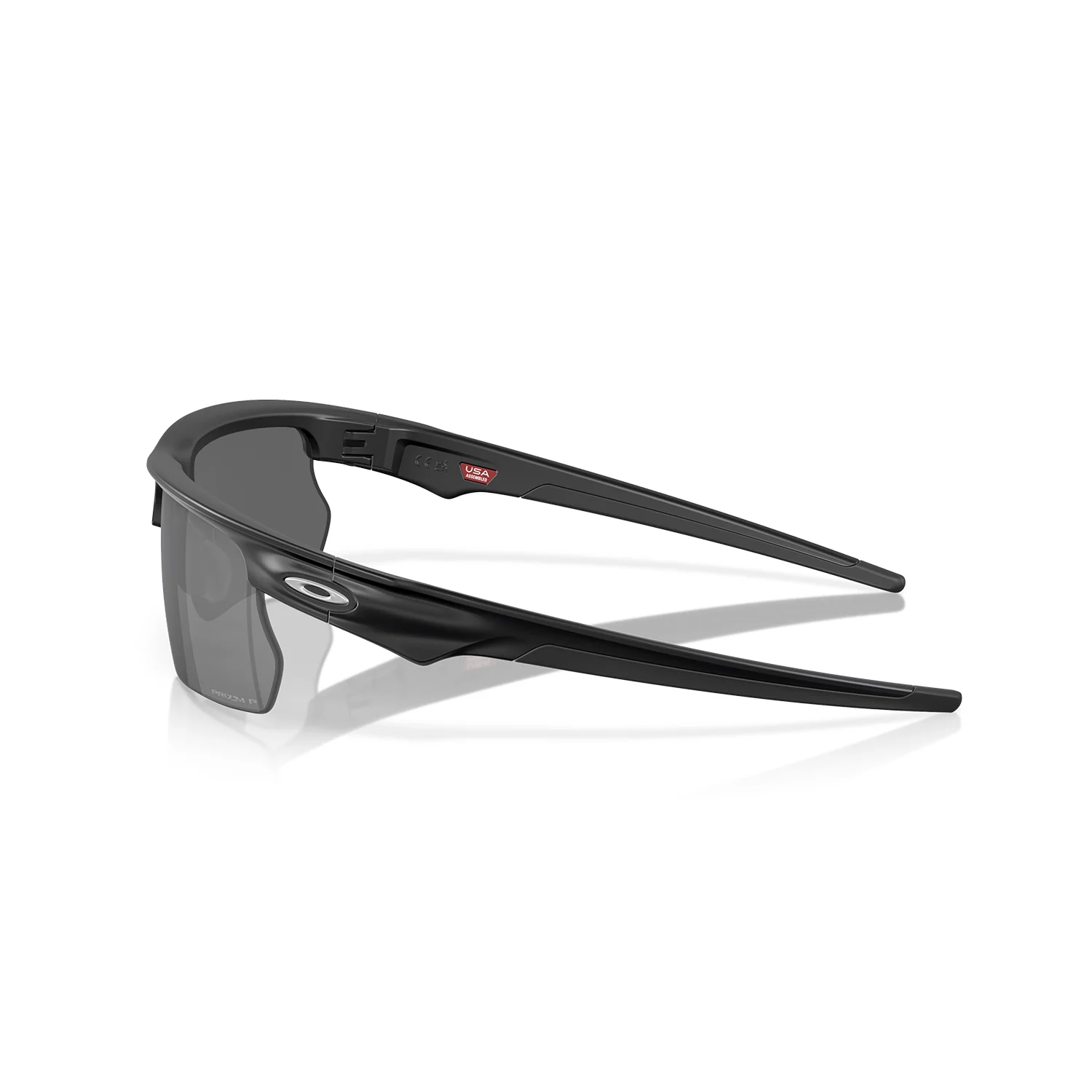 Oakley Bisphaera Sunglasses Matte Black/Prizm Black Polarized - Image 3