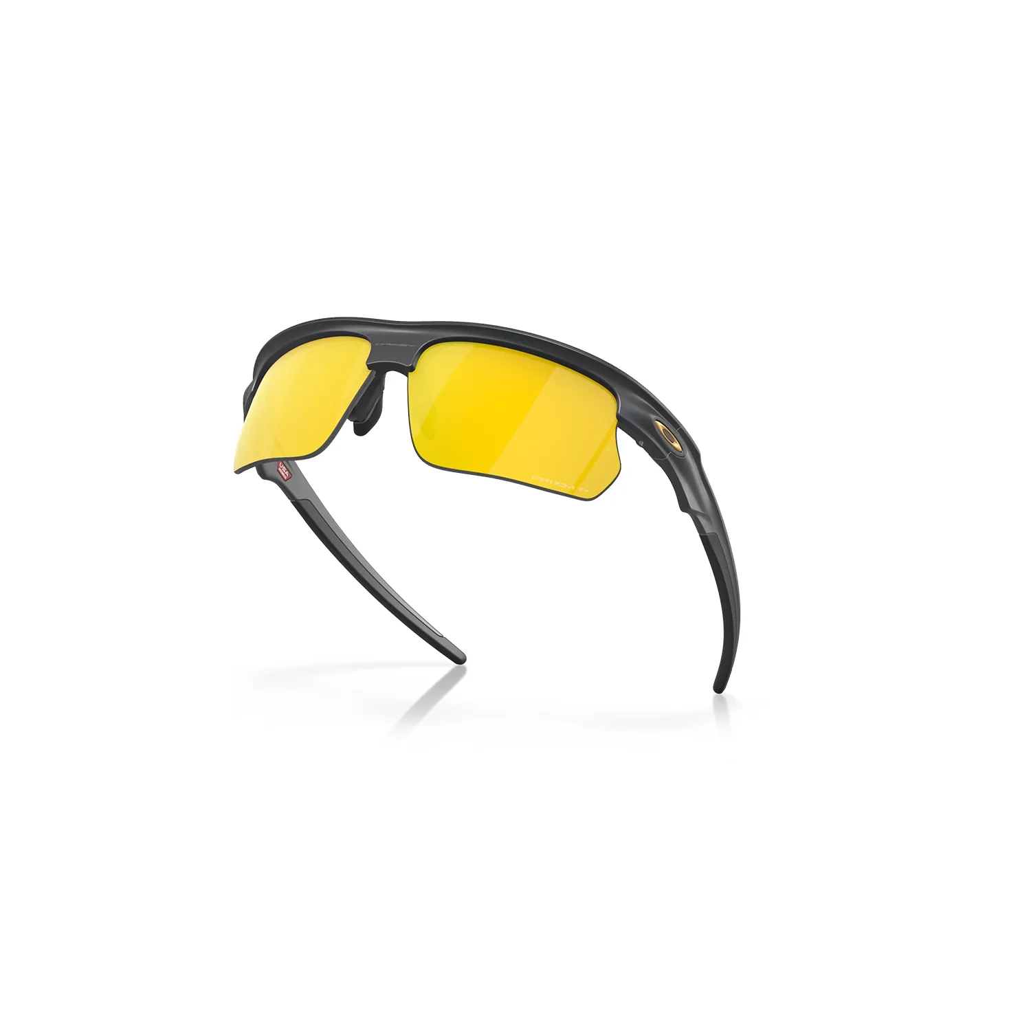 Oakley Bisphaera Sunglasses Matte Carbon/Prizm 24K Polar - Image 4
