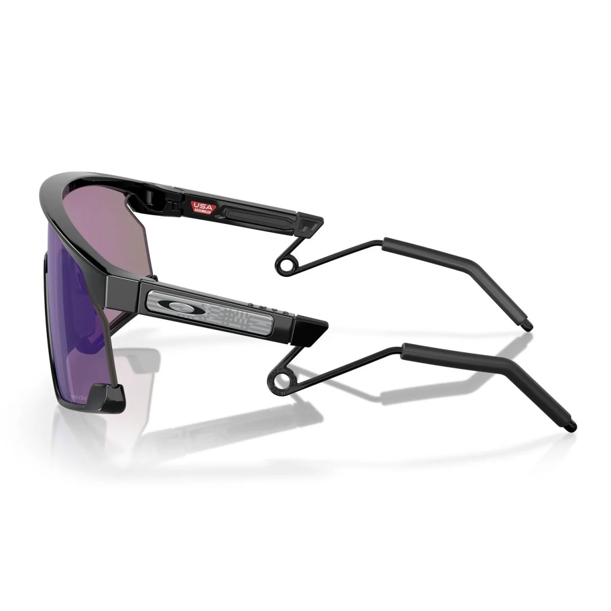 Oakley BXTR Metal Sunglasses Matte Black/Prizm Jade - Image 3