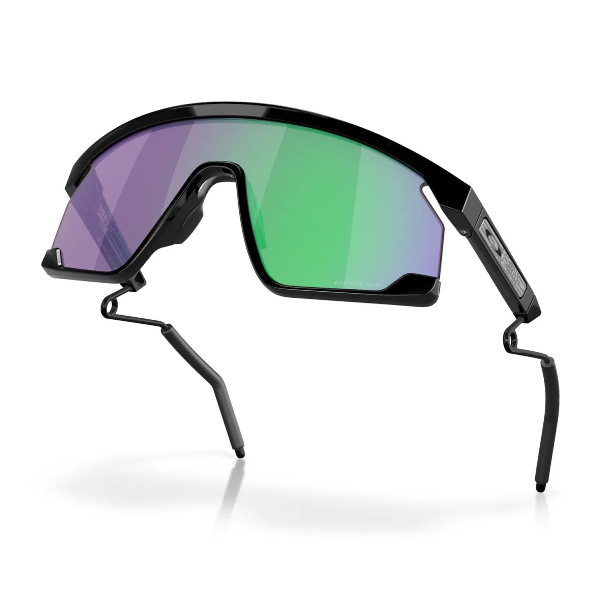 Oakley BXTR Metal Sunglasses Matte Black/Prizm Jade - Image 4