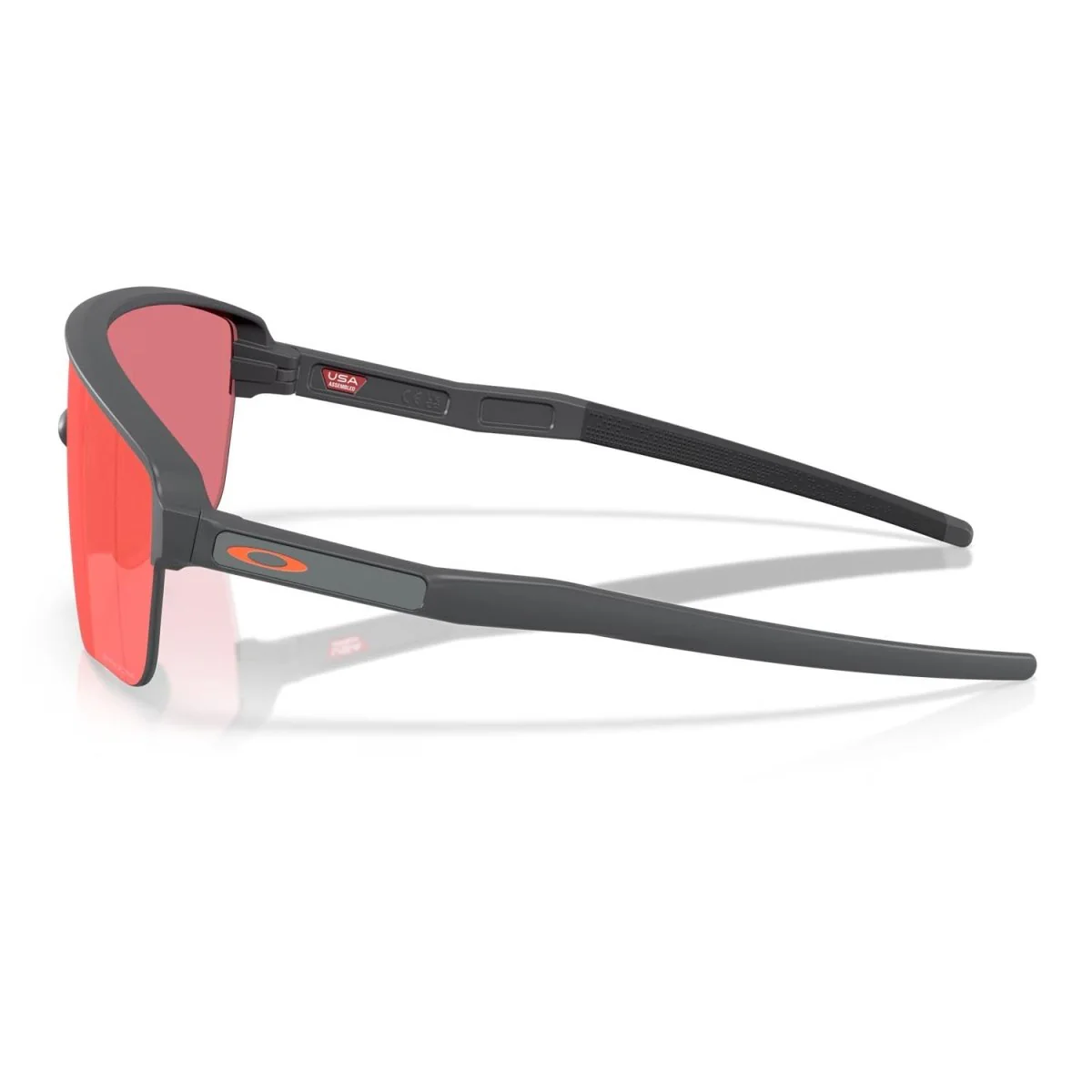 Oakley Corridor Sq Sunglasses Matte Carbon/Prizm Trail Torch - Image 3