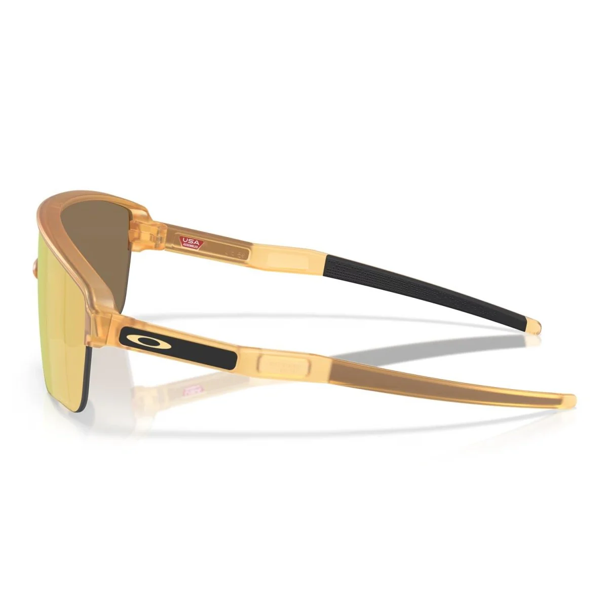 Oakley Corridor Sq Sunglasses Matte Light Transparent Curry/Prizm 24K - Image 3