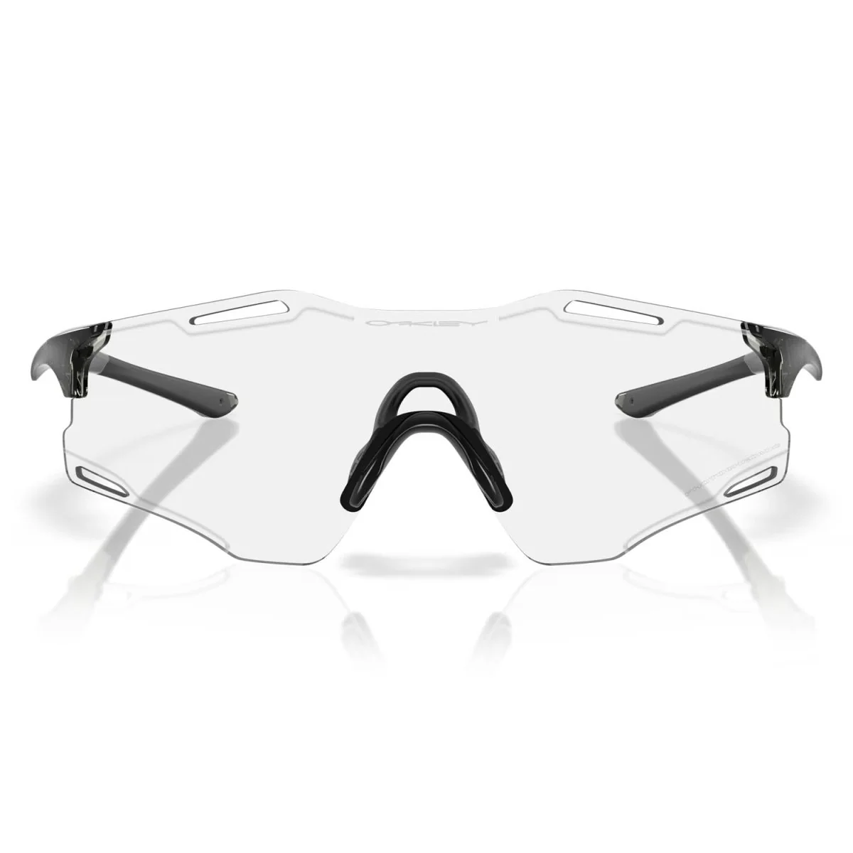 Oakley Cybr Zero Sunglasses Polished Gray Smoke/Clear Photochromic 50% - Image 2