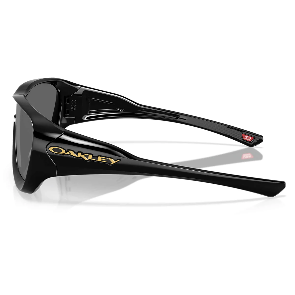Oakley De La Salle Sunglasses Polished Black/Prizm Black - Image 2