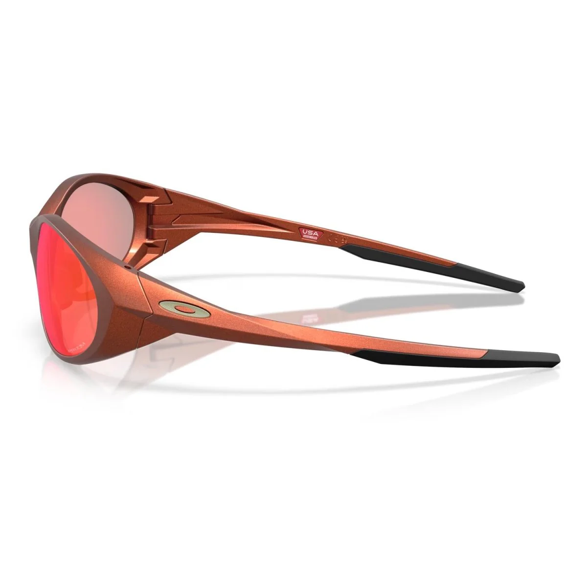 Oakley Eye Jacket Redux Sunglasses Fire Orange/Prizm Trail Torch - Image 3
