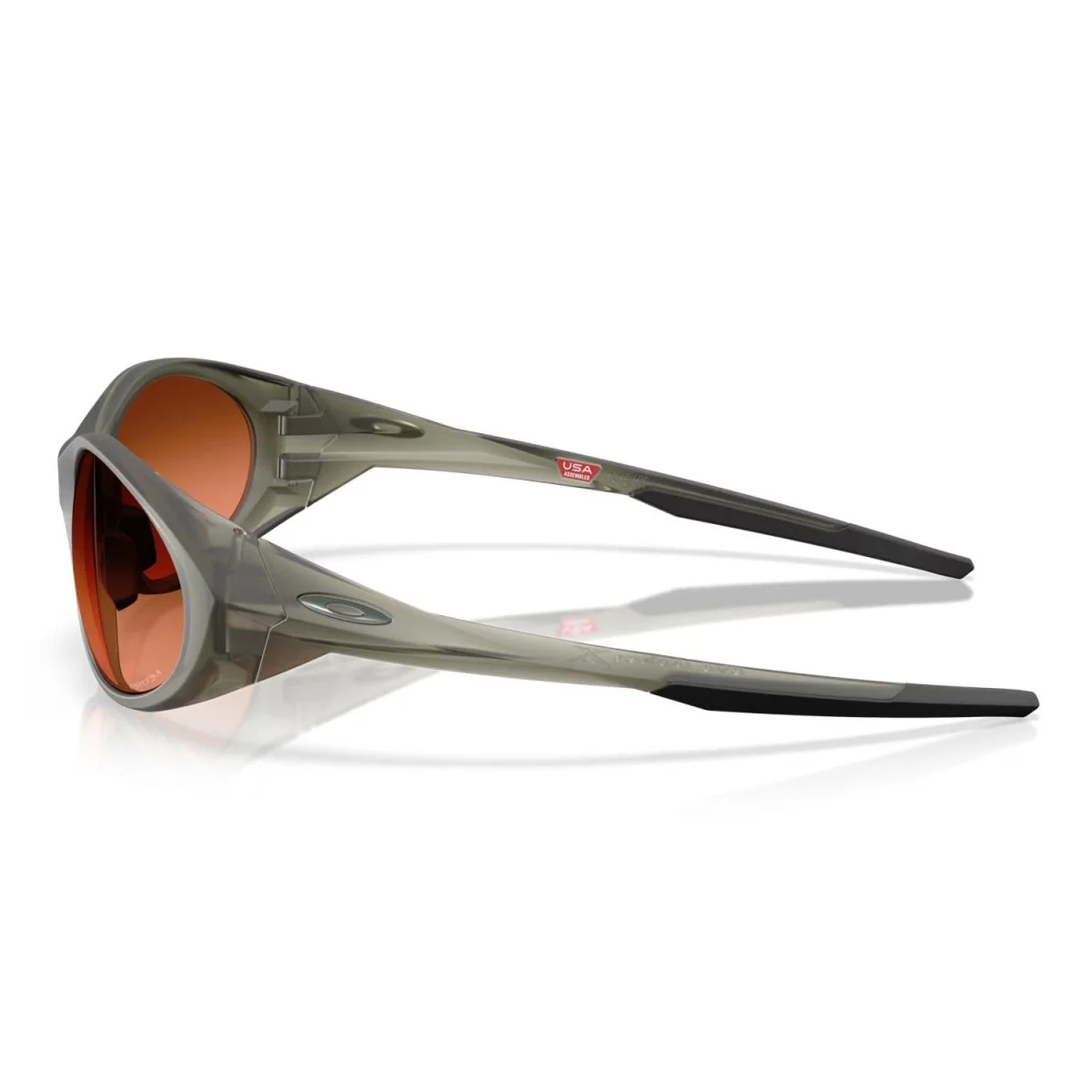 Oakley Eye Jacket Redux Sunglasses Matte Olive Ink/Prizm Bronze Gradient - Image 3