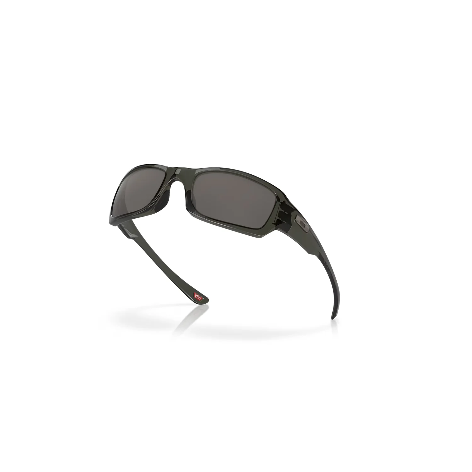 Oakley Fives Squared Sunglasses Grey Smoke/Warm Grey - Image 2