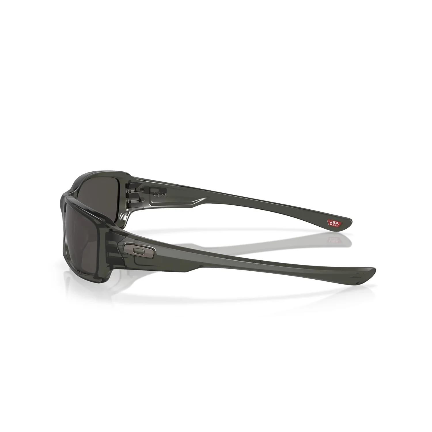 Oakley Fives Squared Sunglasses Grey Smoke/Warm Grey - Image 3