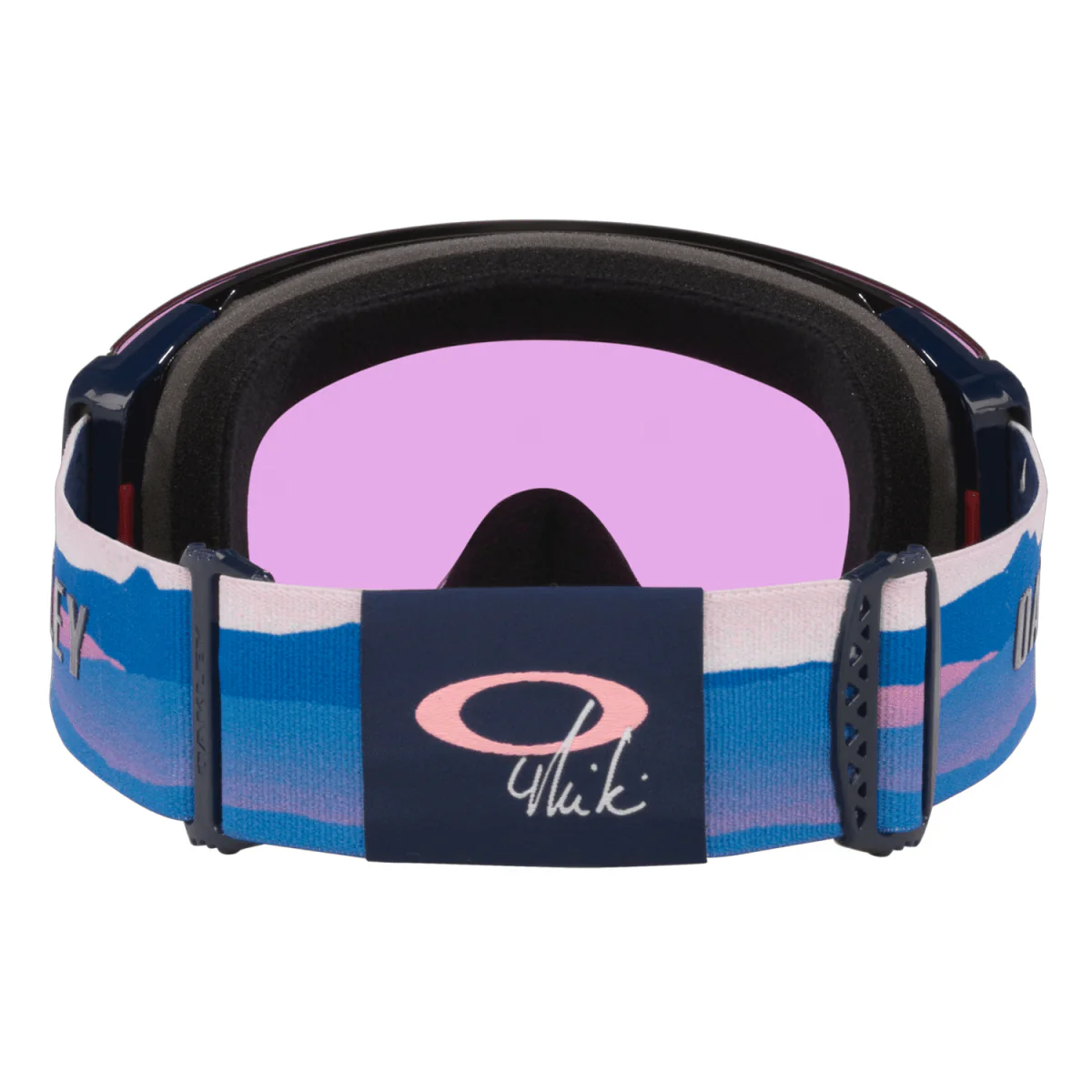 Oakley Flight Deck Pro M Goggles Mikaela Shiffrin Sig/Prizm Iced + Prizm Sapphire - Image 3