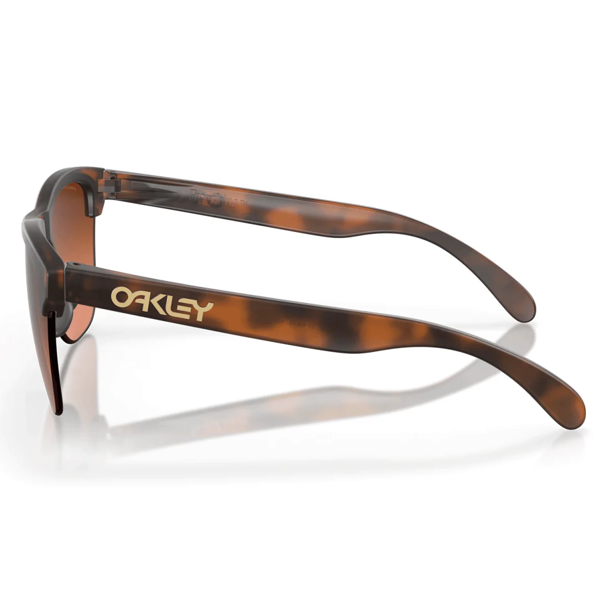 Oakley Frogskins Lite Sunglasses Matte Brown Tortoise/Prizm Brown Gradient - Image 2