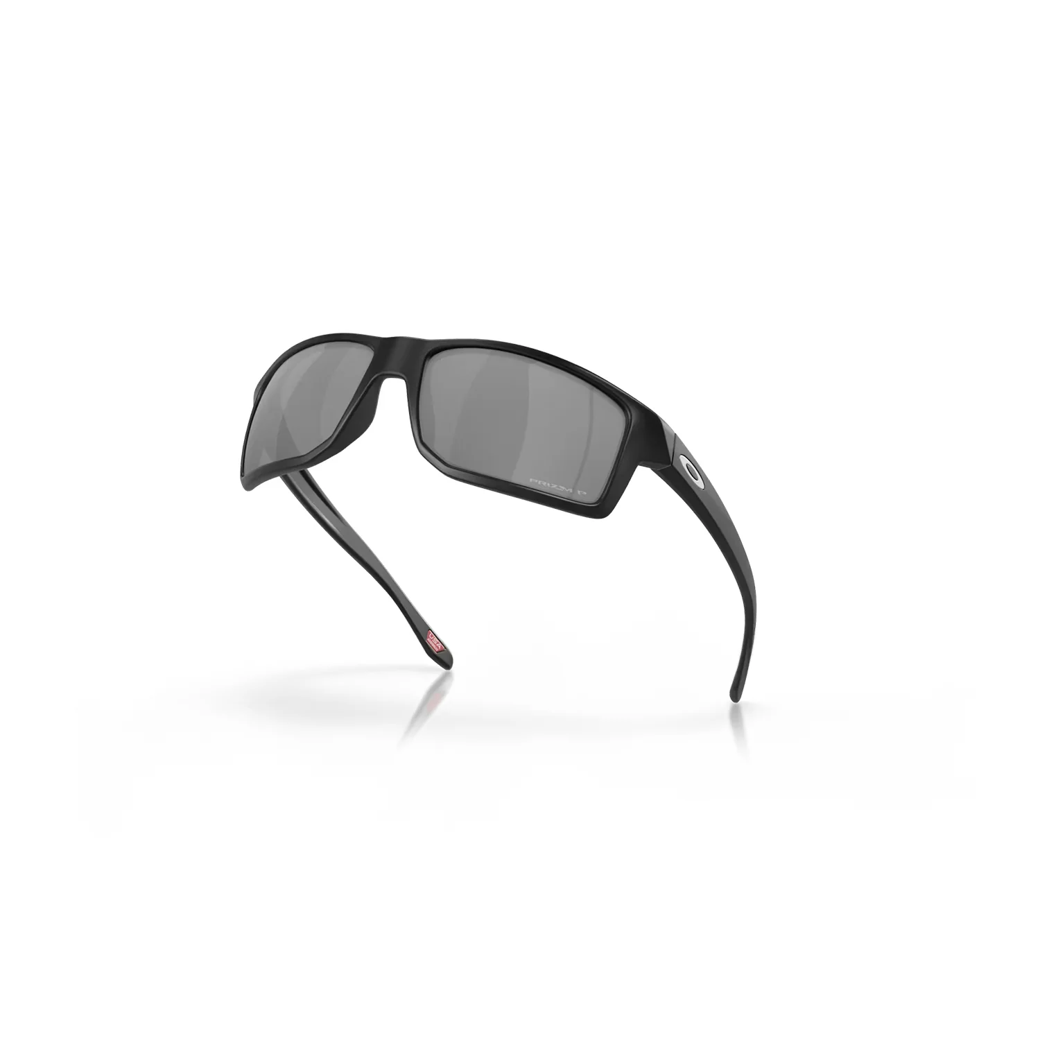 Oakley Gibston Sunglasses Matte Black/Prizm Black Polarized - Image 2