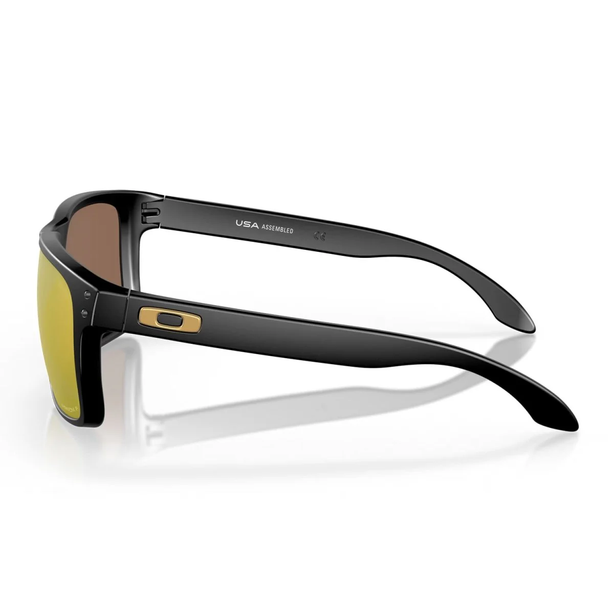 Oakley Holbrook XL Sunglasses Matte Black/Prizm 24K Iridium Polarized - Image 3