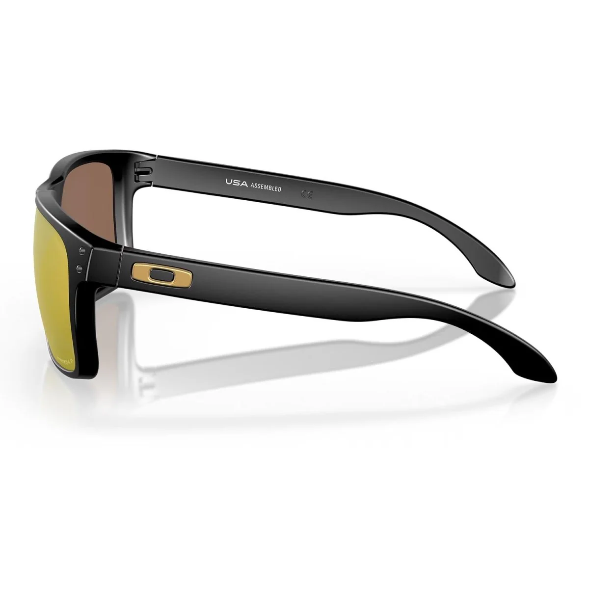 Oakley Holbrook Xl Sunglasses Matte Black/Prizm 24k Polarized - Image 3