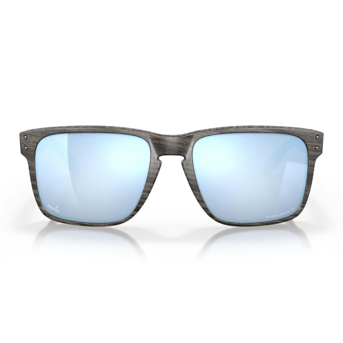 Oakley Holbrook Xl Sunglasses Woodgrain/Prizm Deep Water Polarized - Image 2