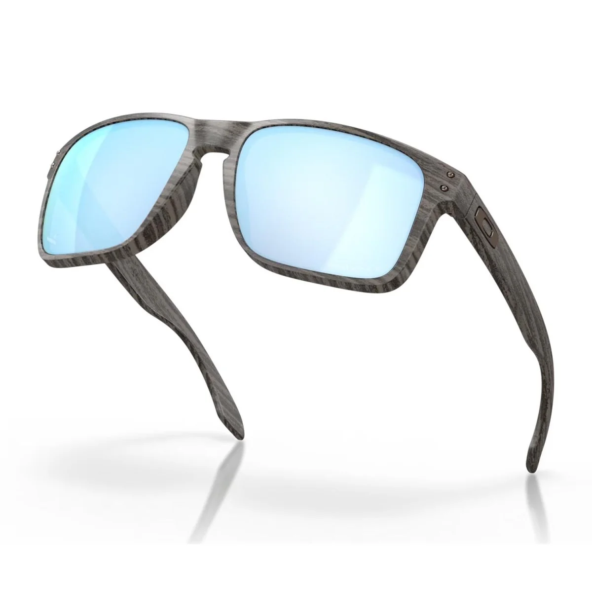 Oakley Holbrook Xl Sunglasses Woodgrain/Prizm Deep Water Polarized - Image 4