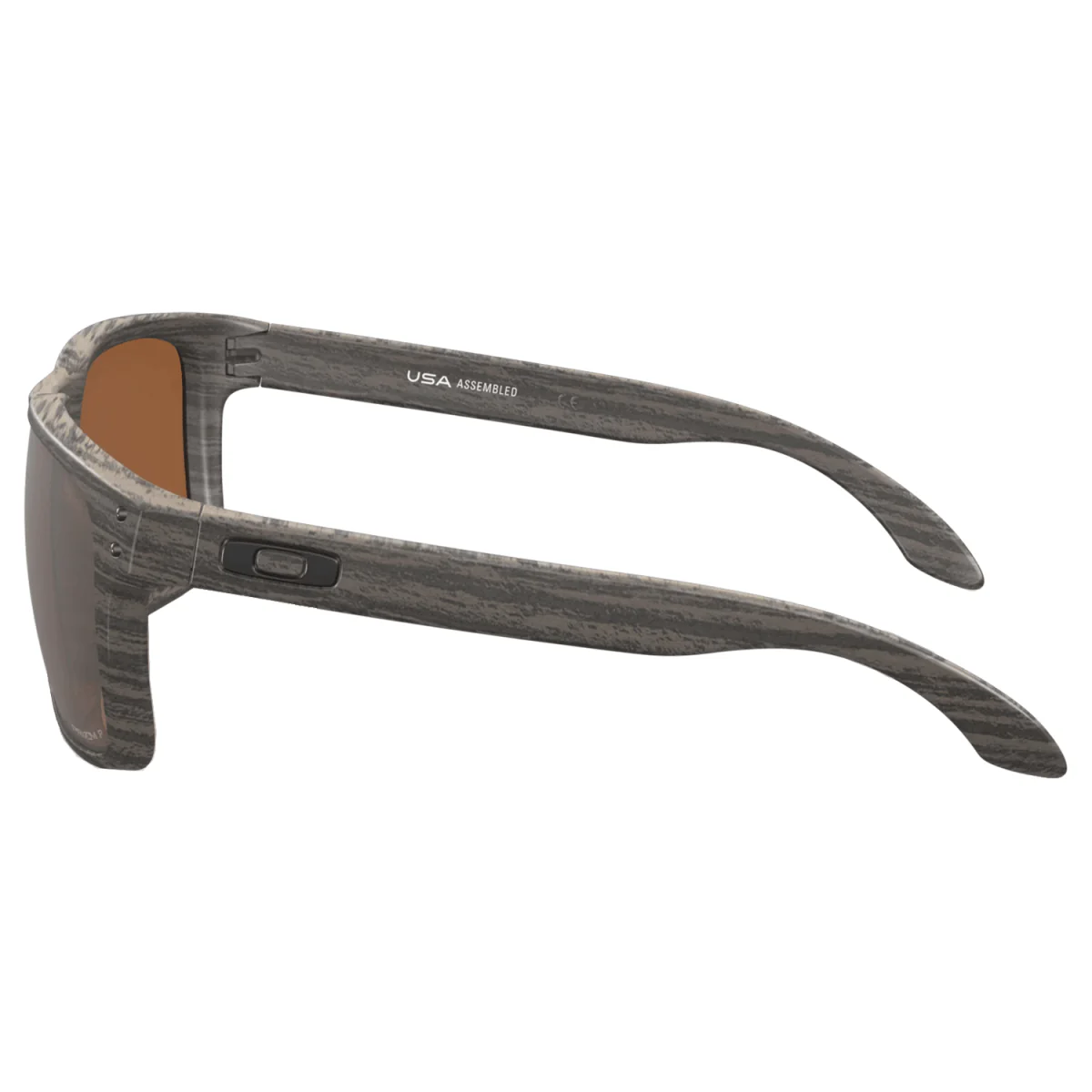 Oakley Holbrook XL Sunglasses Woodgrain/Prizm Tungsten Polarized - Image 2