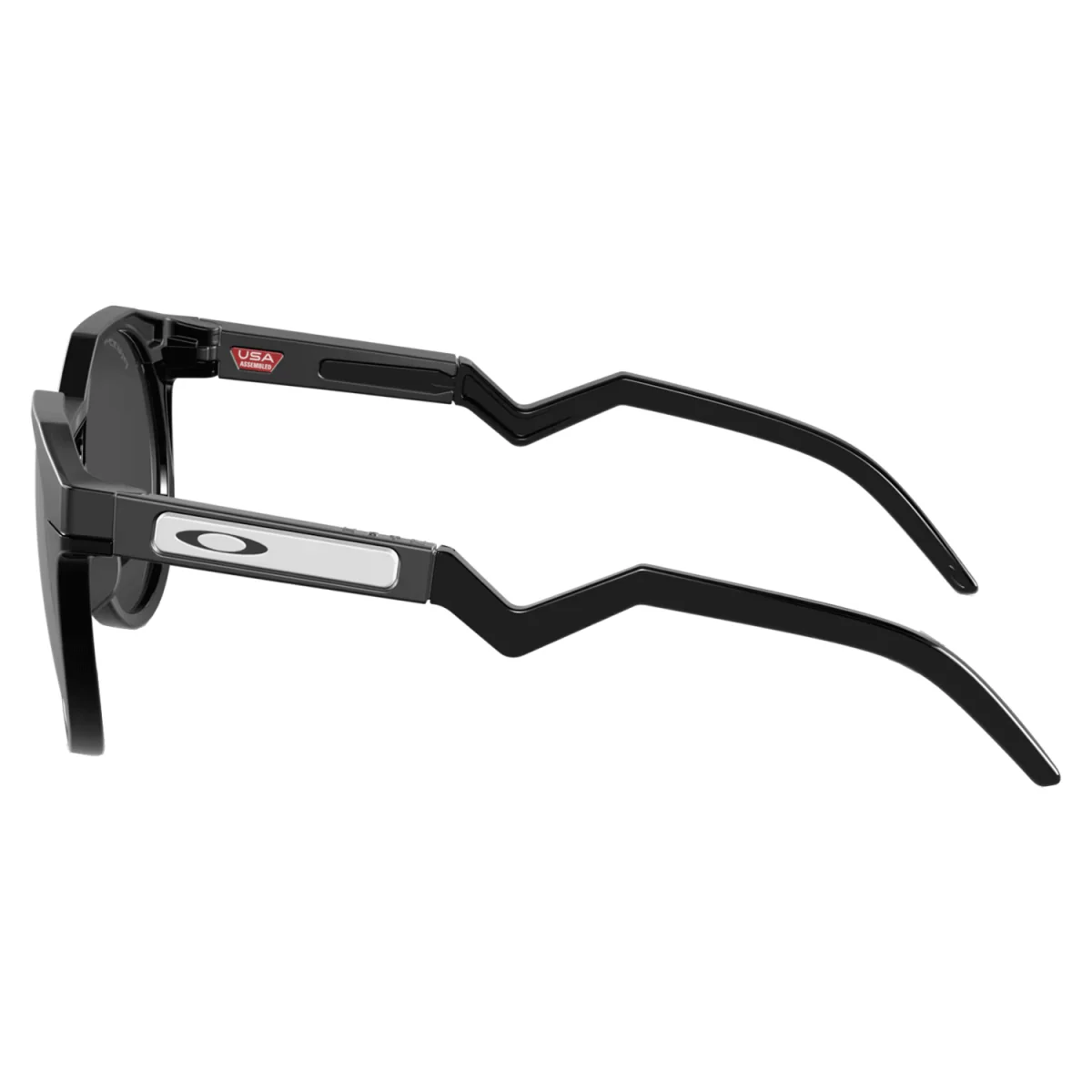 Oakley HSTN Sunglasses Matte Black/Prizm Black - Image 2