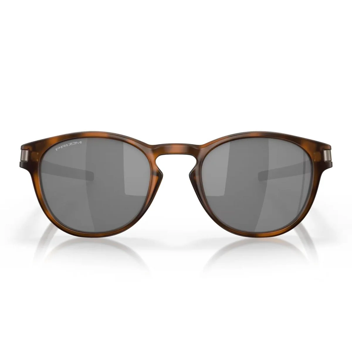 Oakley Latch Sunglasses Matte Brown Tortoise/Prizm Black Iridium - Image 2