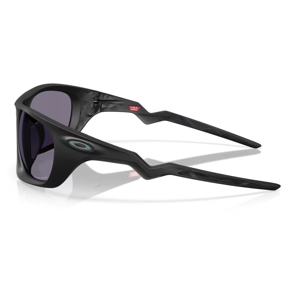 Oakley Lateralis Sunglasses Matte Black Ink/Prizm Grey - Image 3