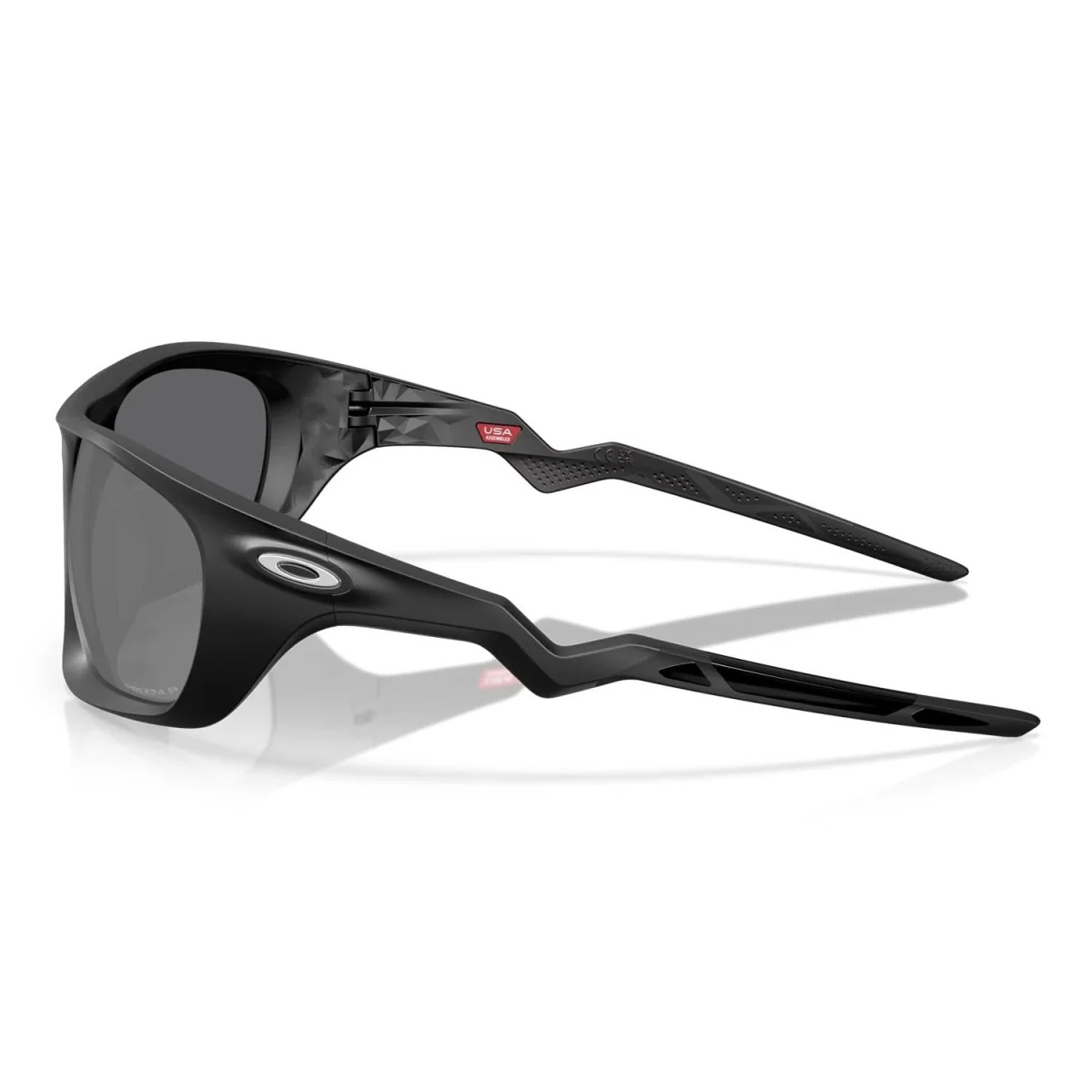 Oakley Lateralis Sunglasses Matte Black/Prizm Black Polarized - Image 3
