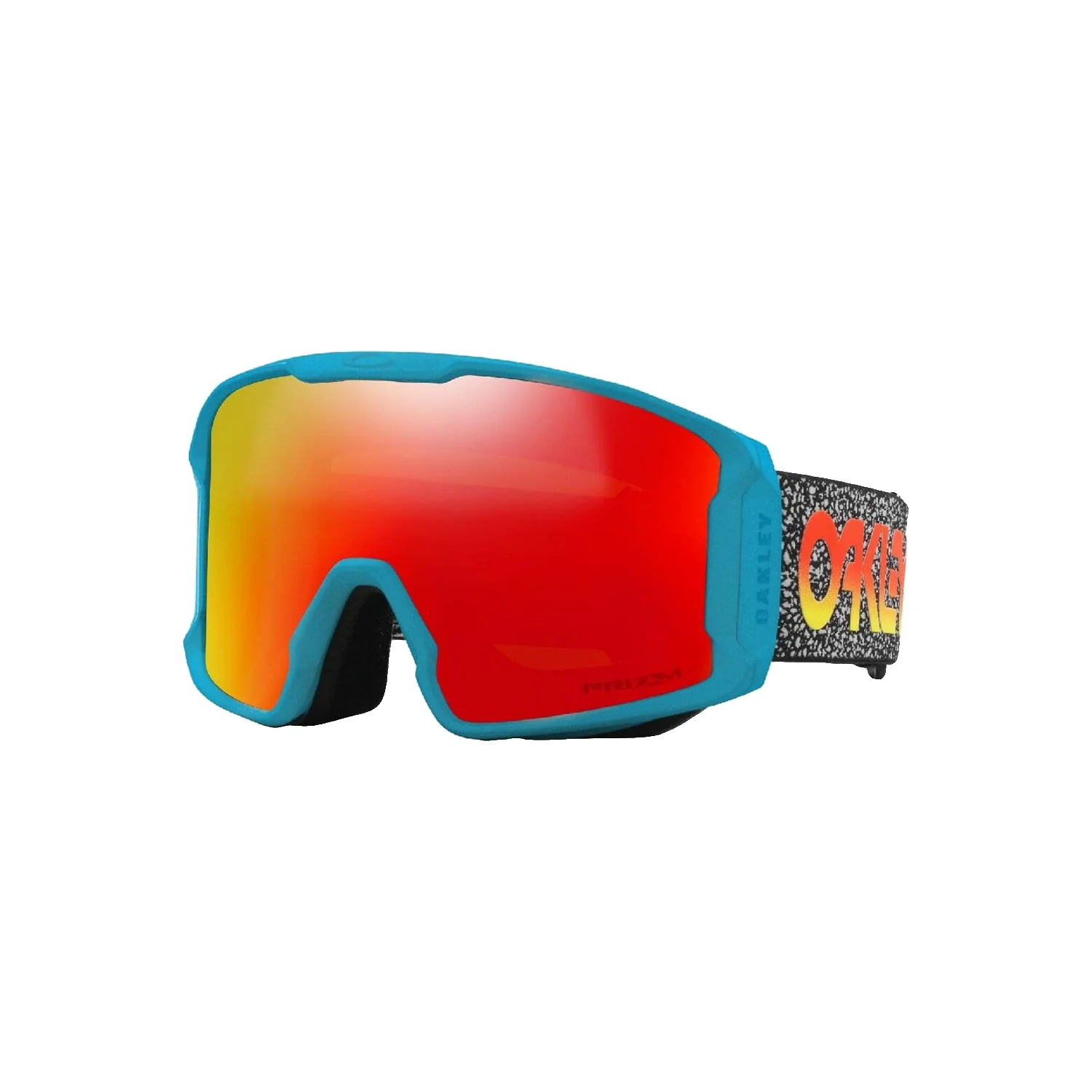 Oakley Line Miner L Goggles Blue Crackle/Prizm Torch Iridium - Image 2