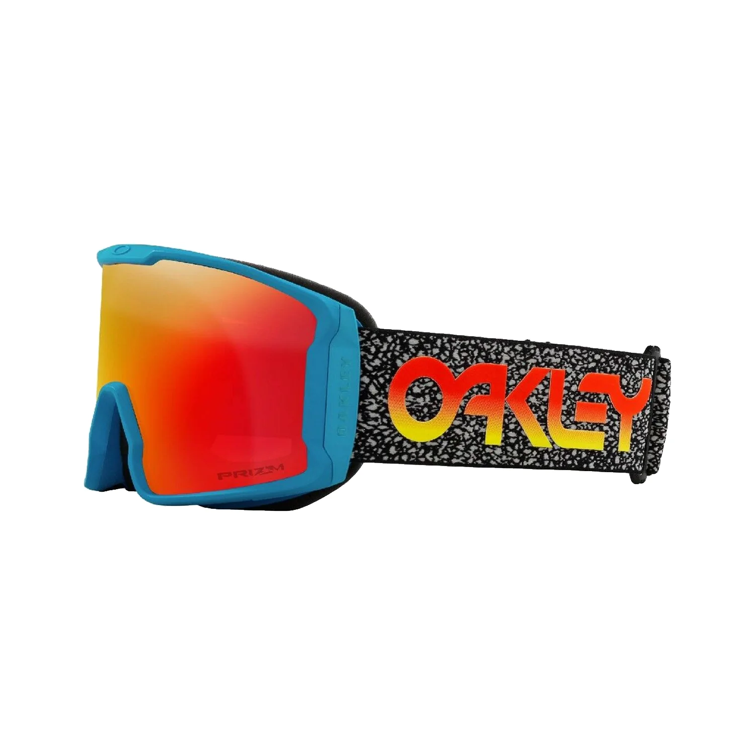 Oakley Line Miner L Goggles Blue Crackle/Prizm Torch Iridium - Image 3