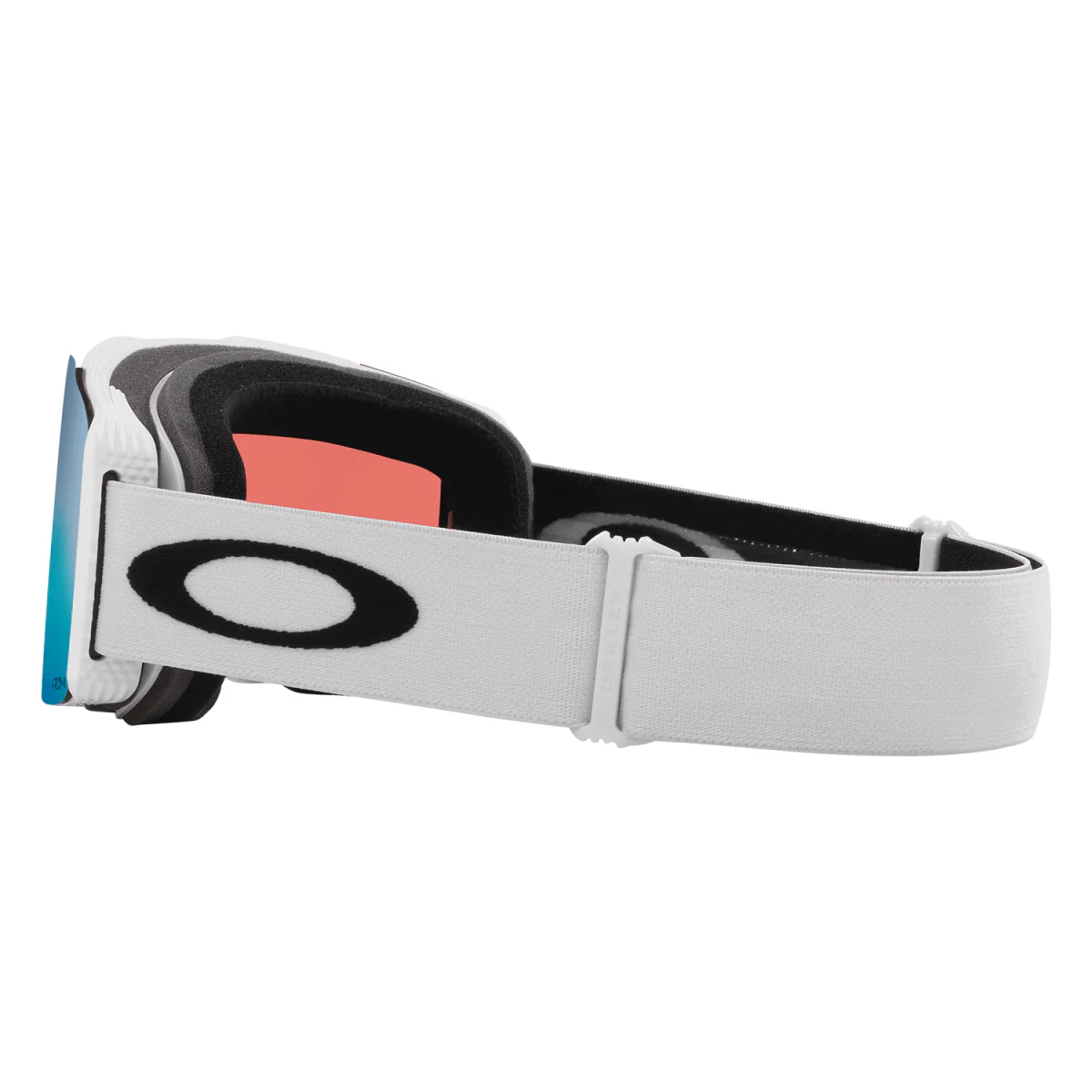 Oakley Line Miner Pro L Low Bridge Fit Goggles Matte White/Prizm Sapphire Iridium + Prizm Iced Iridium - Image 2