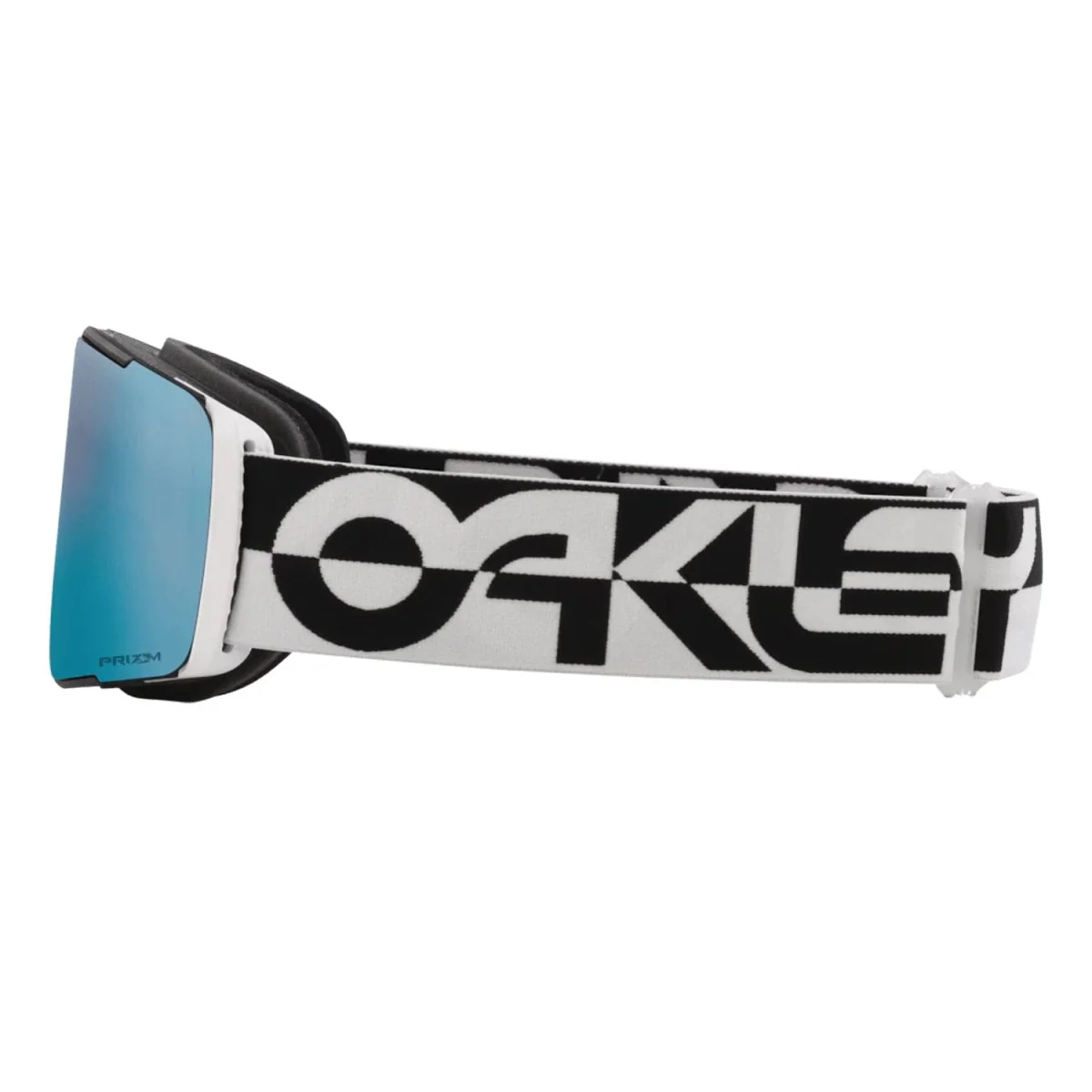 Oakley Line Miner Pro L Low Bridge Fit Goggles Black White Duality/Prizm Sapphire Iridium + Prizm Torch Iridium - Image 3