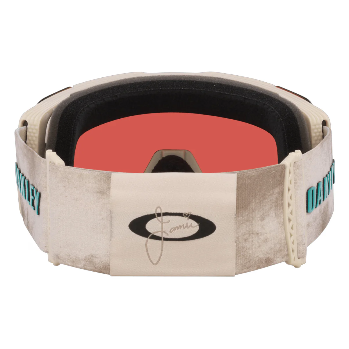 Oakley Line Miner Pro M Goggles Jamie Anderson Signature/Prizm Argon + Prizm Iced - Image 3