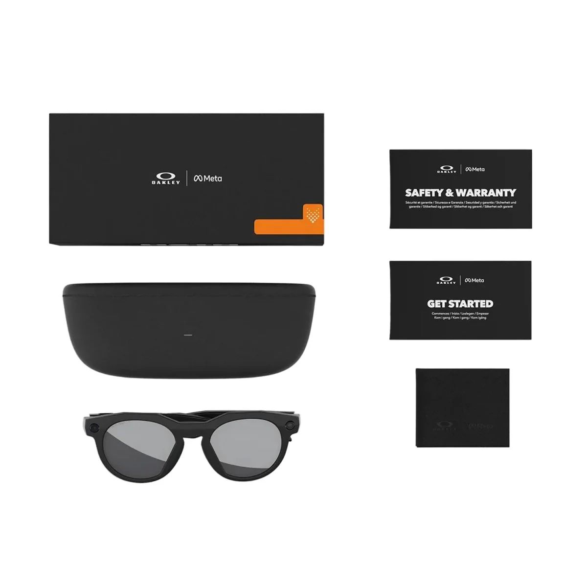 Oakley Meta HSTN Sunglasses Black/Prizm Black Polarized - Image 5