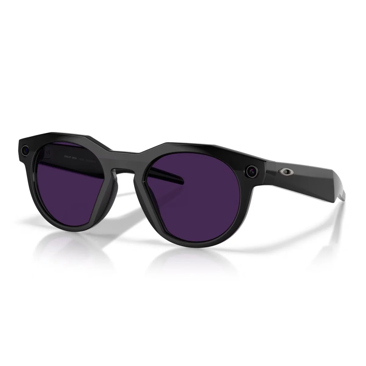 Oakley Meta HSTN Sunglasses Black/Transitions Amethyst - Image 5